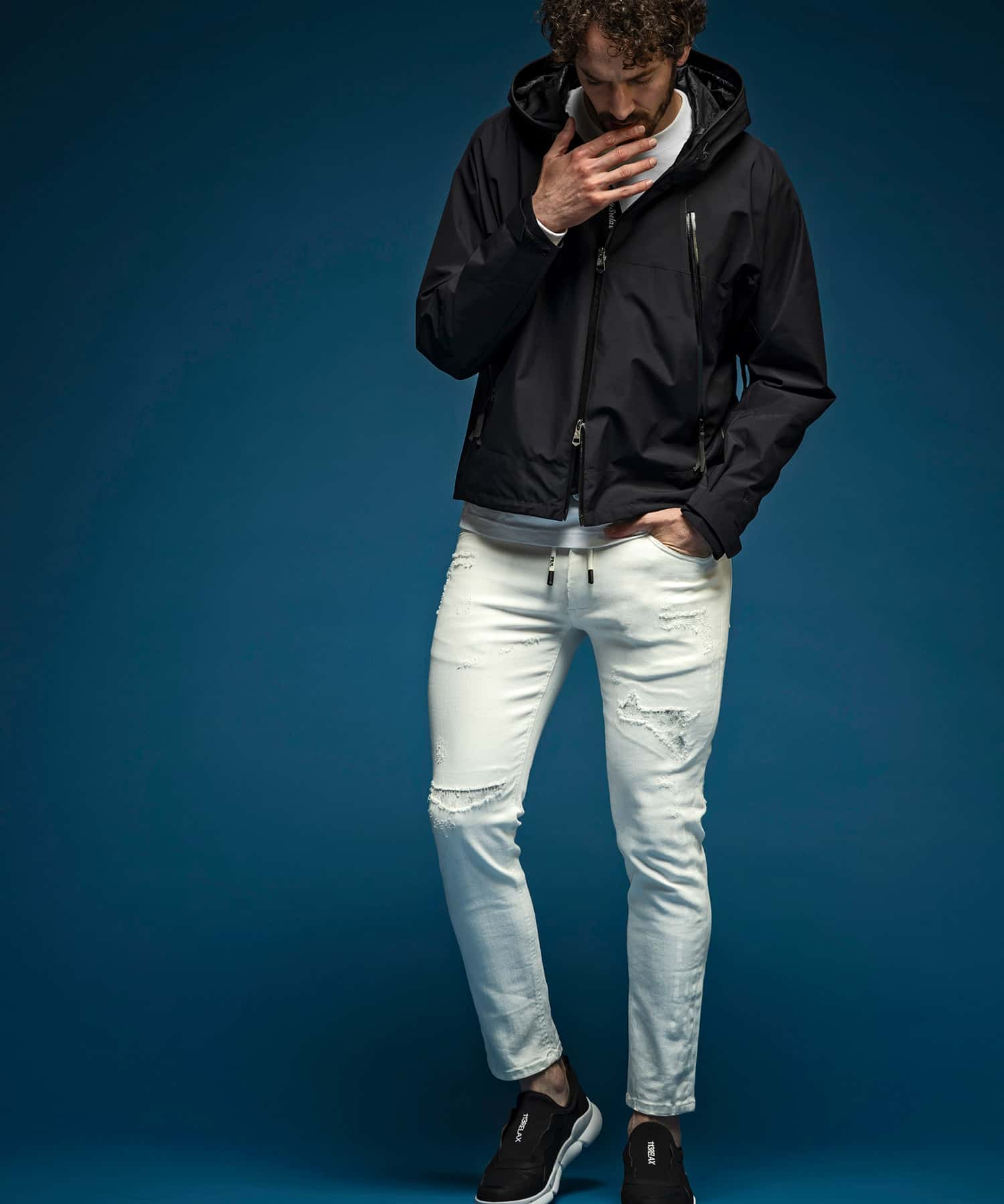 【MENS】マウンテンパーカー WINDSTOPPER(R) プロダクト by GORE-TEX LABS /ウィンドストッパー/ゴアテックス/1PIU1UGUALE3 RELAX × +phenix(ウノピゥウノウグァーレトレ リラックス)
