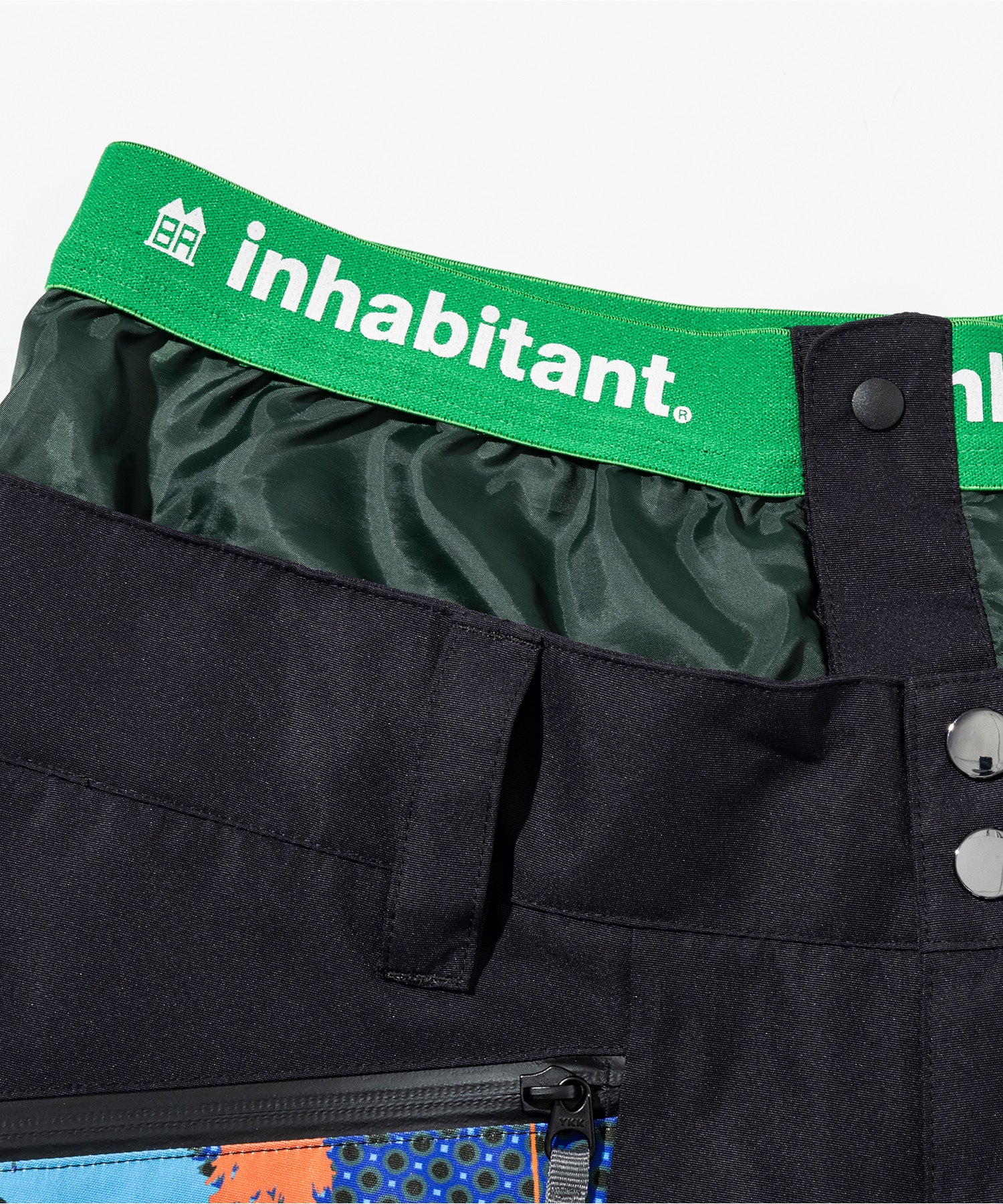【11月中旬お届け予約商品】【MENS】KNEE PATCH SNOW PANTS ニーパッチスノーパンツ /inhabitant(インハビタント)