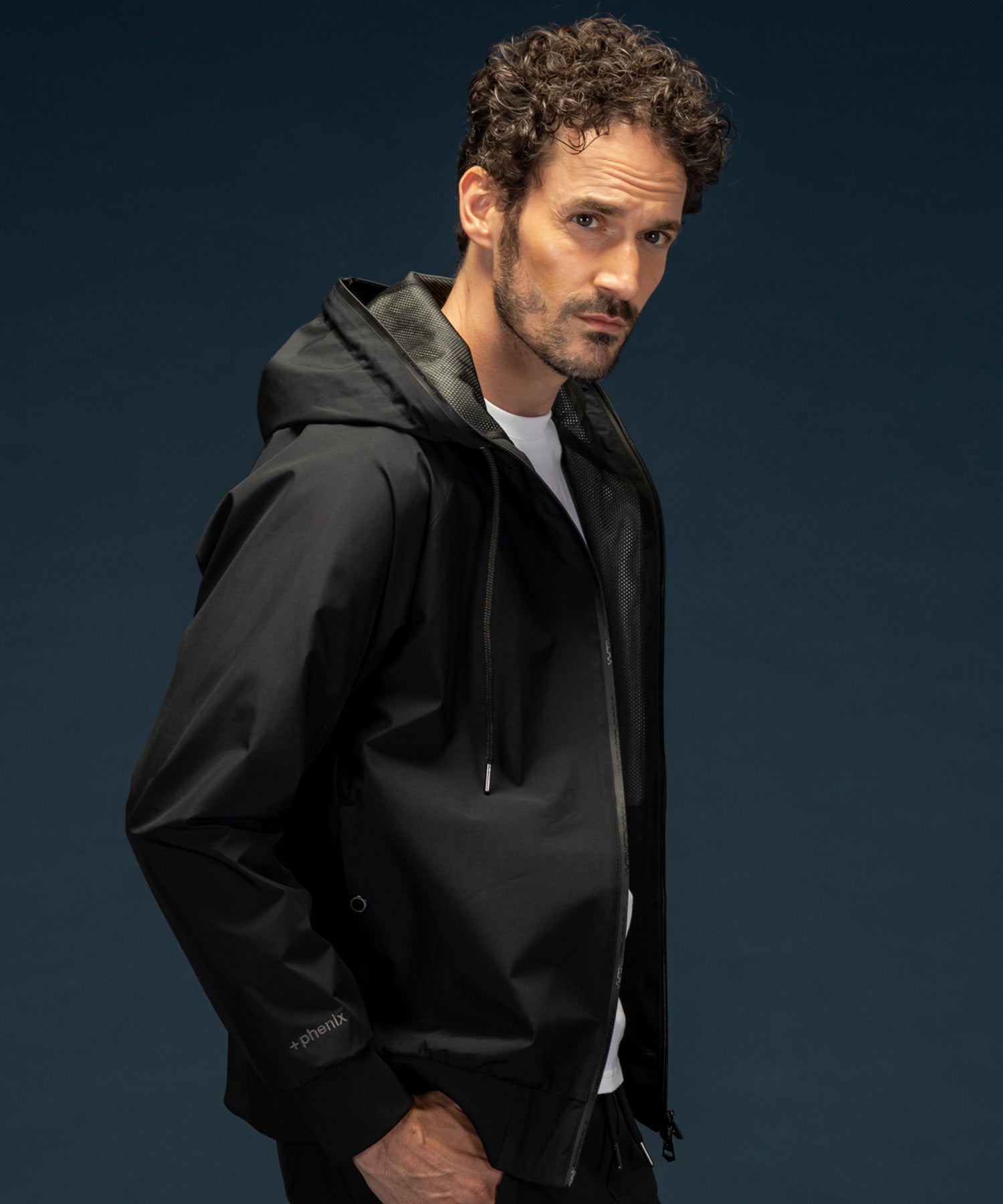 【MENS】GTX ZIP HOODIE ジップフーディー / WINDSTOPPER(R) プロダクト by GORE-TEX LABS /ウィンドストッパー/ゴアテックス/1PIU1UGUALE3 RELAX × +phenix(ウノピゥウノウグァーレトレ リラックス)