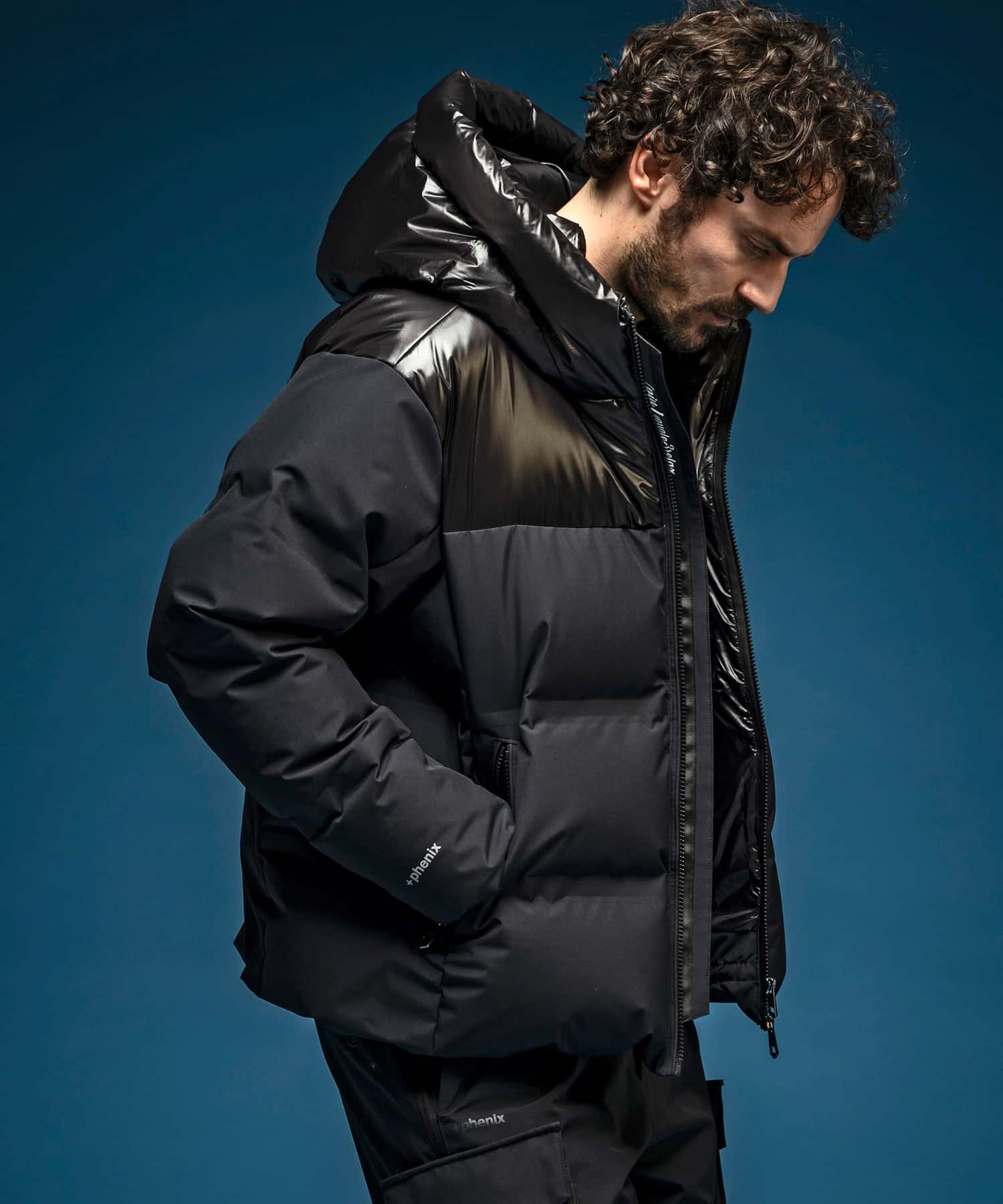 【MENS】コンビダウンジャケット WINDSTOPPER(R) プロダクト by GORE-TEX LABS /ウィンドストッパー/ゴアテックス/1PIU1UGUALE3 RELAX × +phenix(ウノピゥウノウグァーレトレ リラックス)