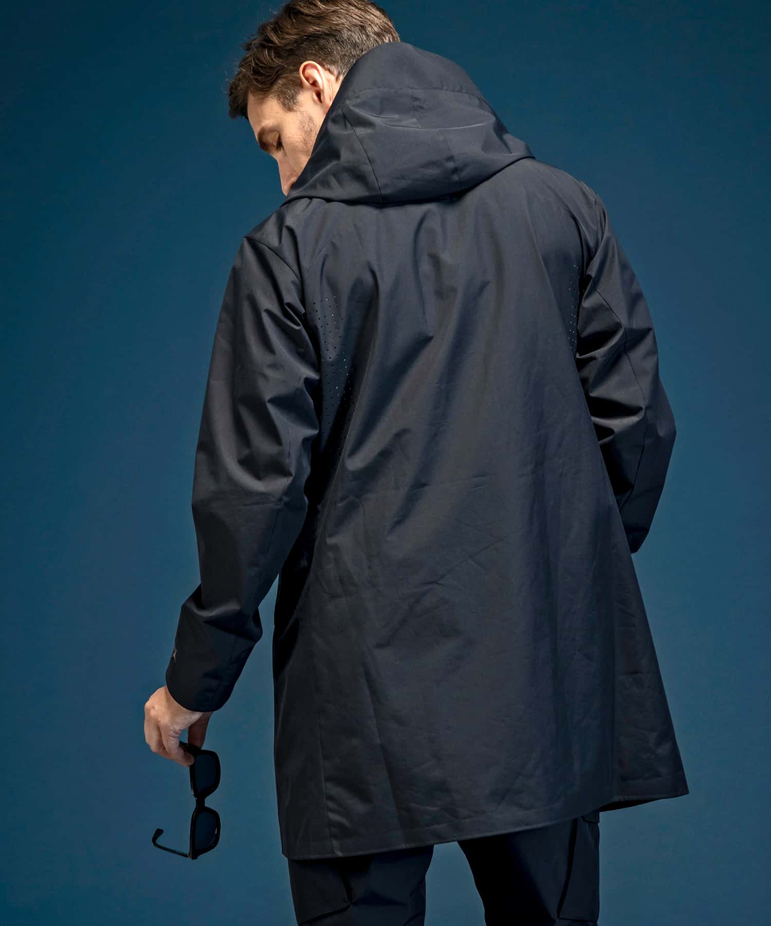 【MENS】ラップコート WINDSTOPPER プロダクト by GORE-TEX LABS /ウィンドストッパー/ゴアテックス/1PIU1UGUALE3 RELAX × +phenix(ウノピゥウノウグァーレトレ リラックス)