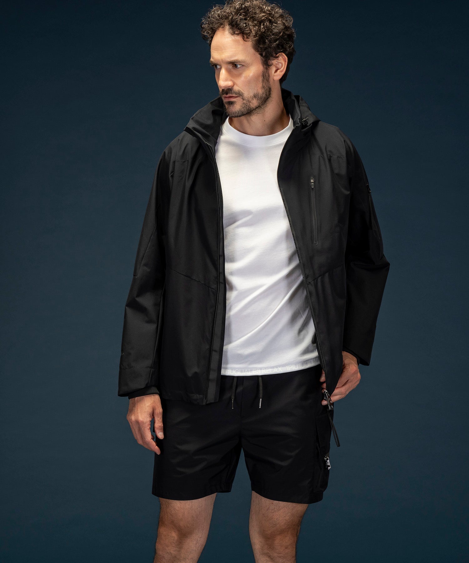 【MENS】GTX TRACK JACKET トラックジャケット / WINDSTOPPER(R) プロダクト by GORE-TEX LABS /ウィンドストッパー/ゴアテックス/1PIU1UGUALE3 RELAX × +phenix(ウノピゥウノウグァーレトレ リラックス)