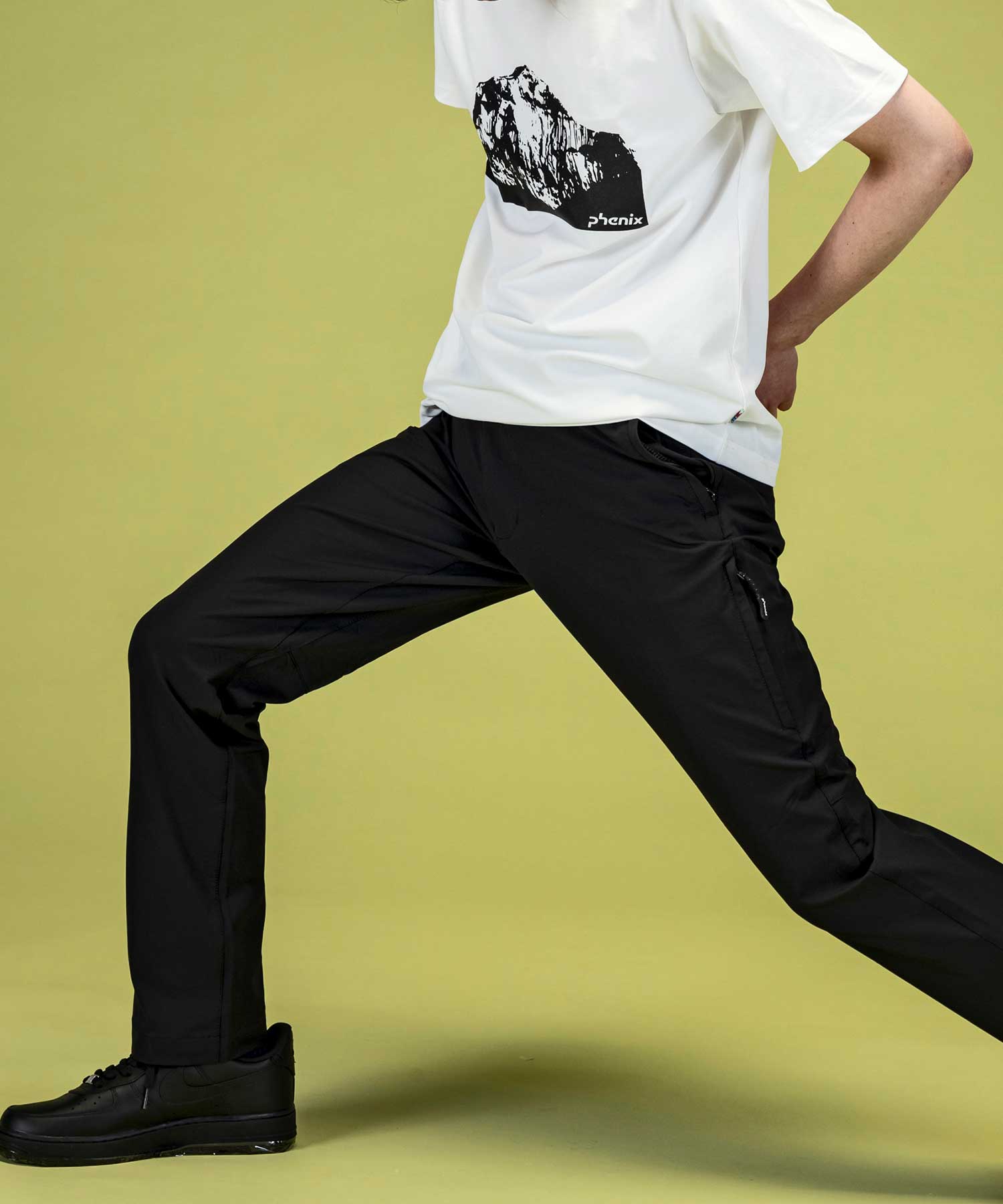 【MENS】メンズAlertPants(アラートパンツ) スリムフィット トレッキングパンツ アウトドア ハイキング 登山 ストレッチ 撥水 美脚/phenix outdoor(フェニックスアウトドア)