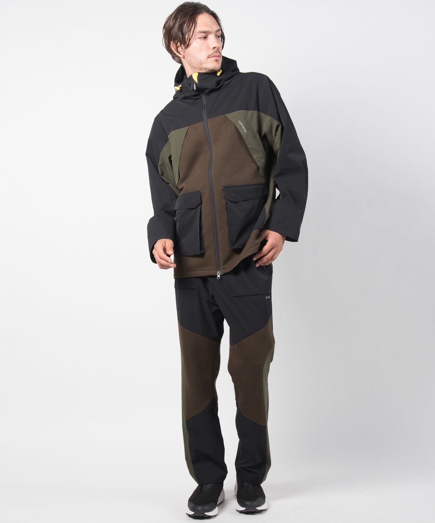 【MENS】ロングパンツ Color Combination Pants テックウェア アーバンアウトドア 高機能ウェア +phenix(プラスフェニックス)