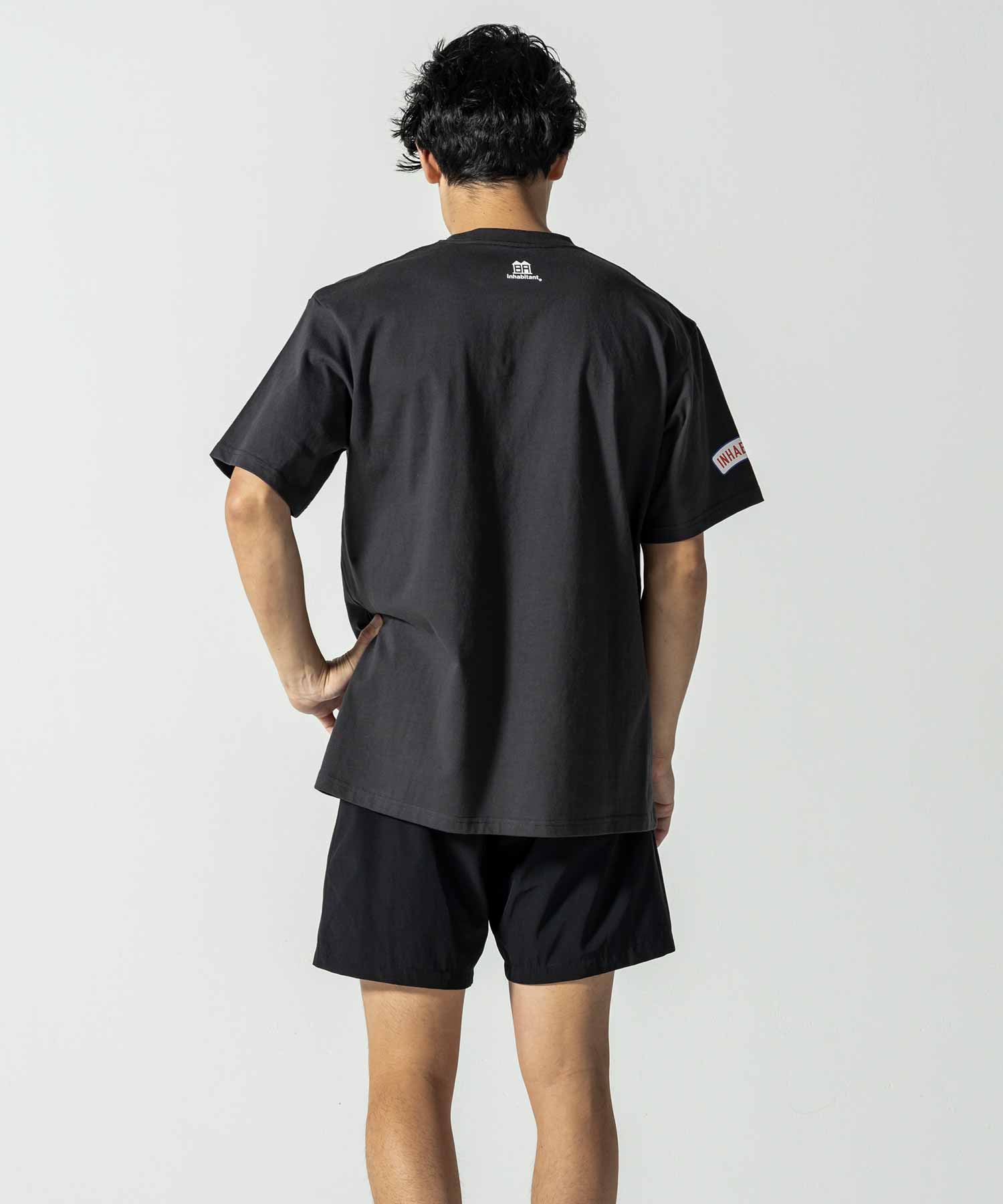【MENS】Dog T-shirts リバイバルプリントTシャツ ドッグプリント カジュアルファッション サーフィン レジャー スケートボード inhabitant(インハビタント)