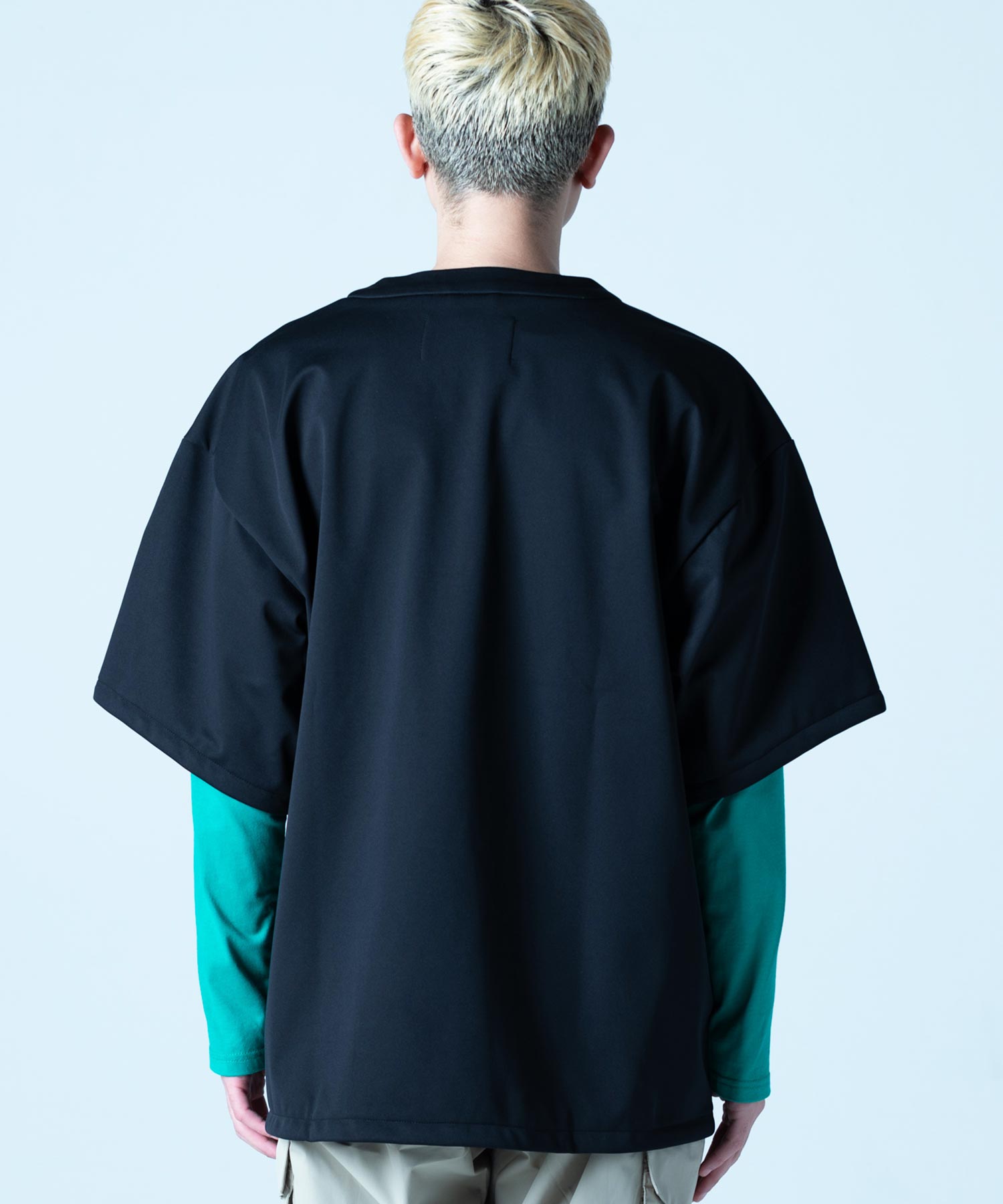 【MENS】撥水・耐水・高耐久加工スキー・スノーボードウェア ソフトシェルTシャツ SOFT SHELL T-SHIRTS /inhabitant(インハビタント)
