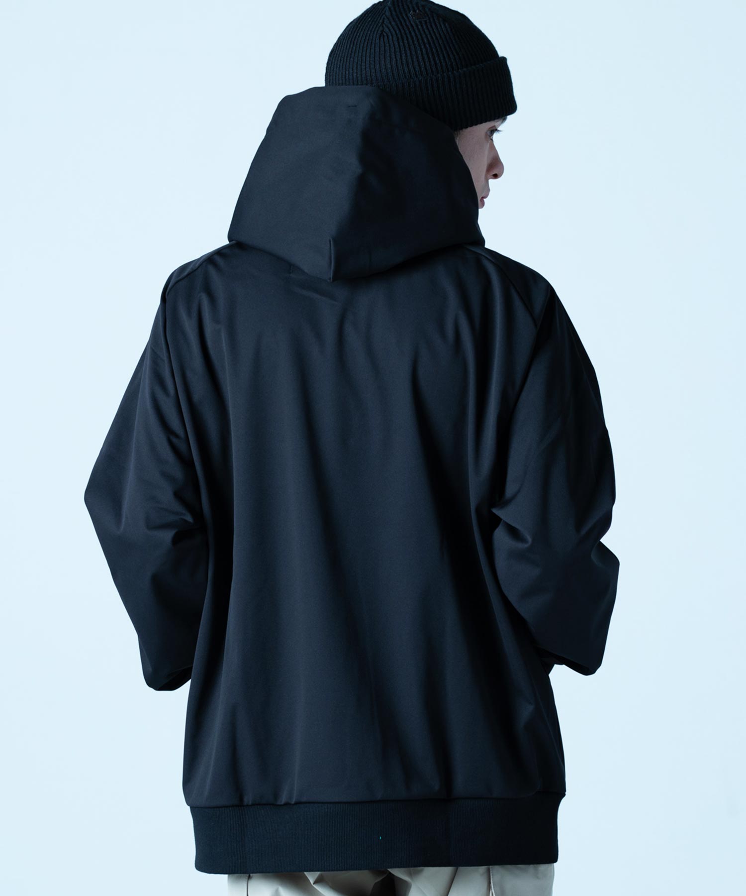 【MENS】撥水・耐水・高耐久加工スキー・スノーボードウェア パーカ WATER-REPELLENT PULL PARKA /inhabitant(インハビタント)