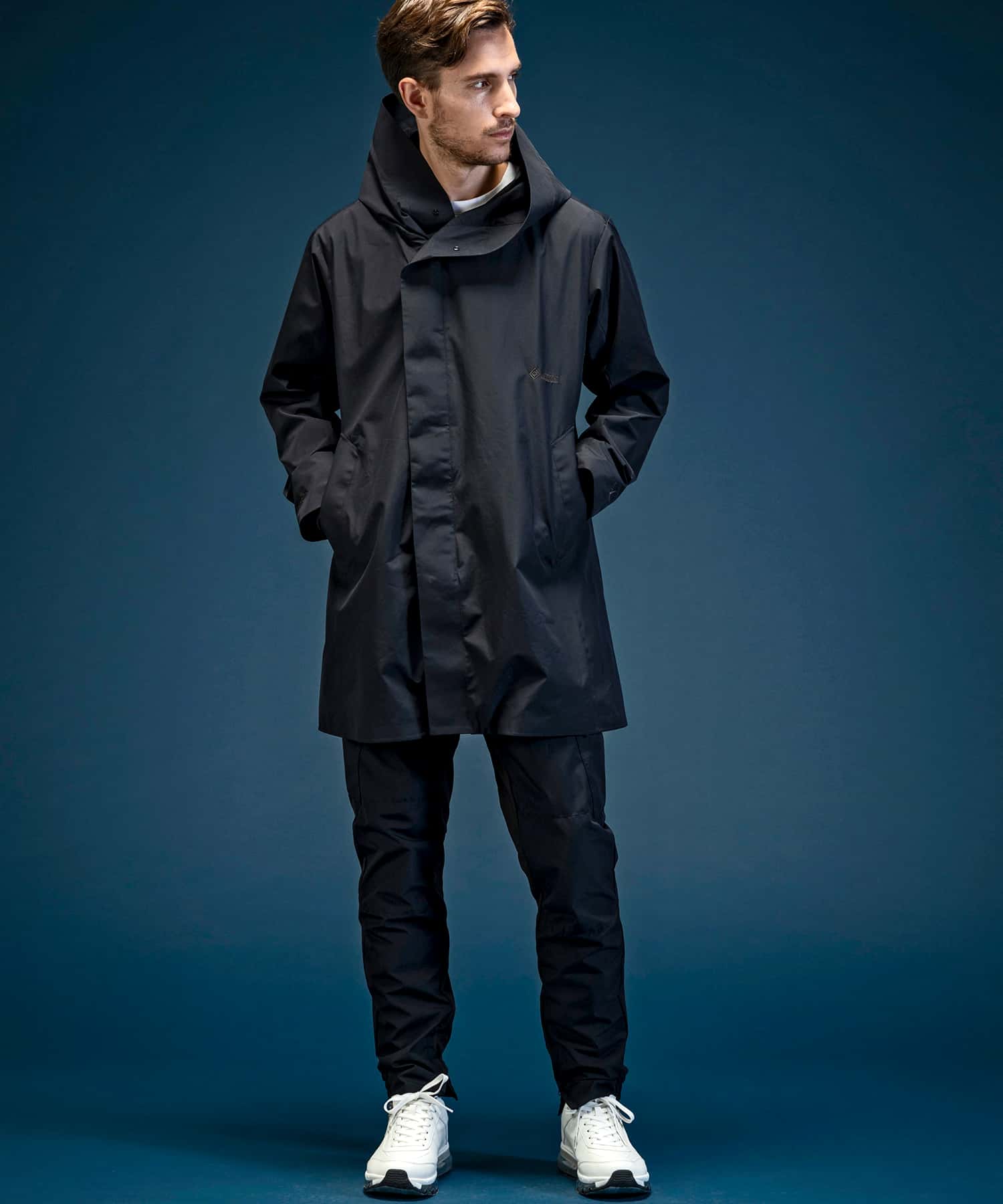 【MENS】ラップコート WINDSTOPPER プロダクト by GORE-TEX LABS /ウィンドストッパー/ゴアテックス/1PIU1UGUALE3 RELAX × +phenix(ウノピゥウノウグァーレトレ リラックス)