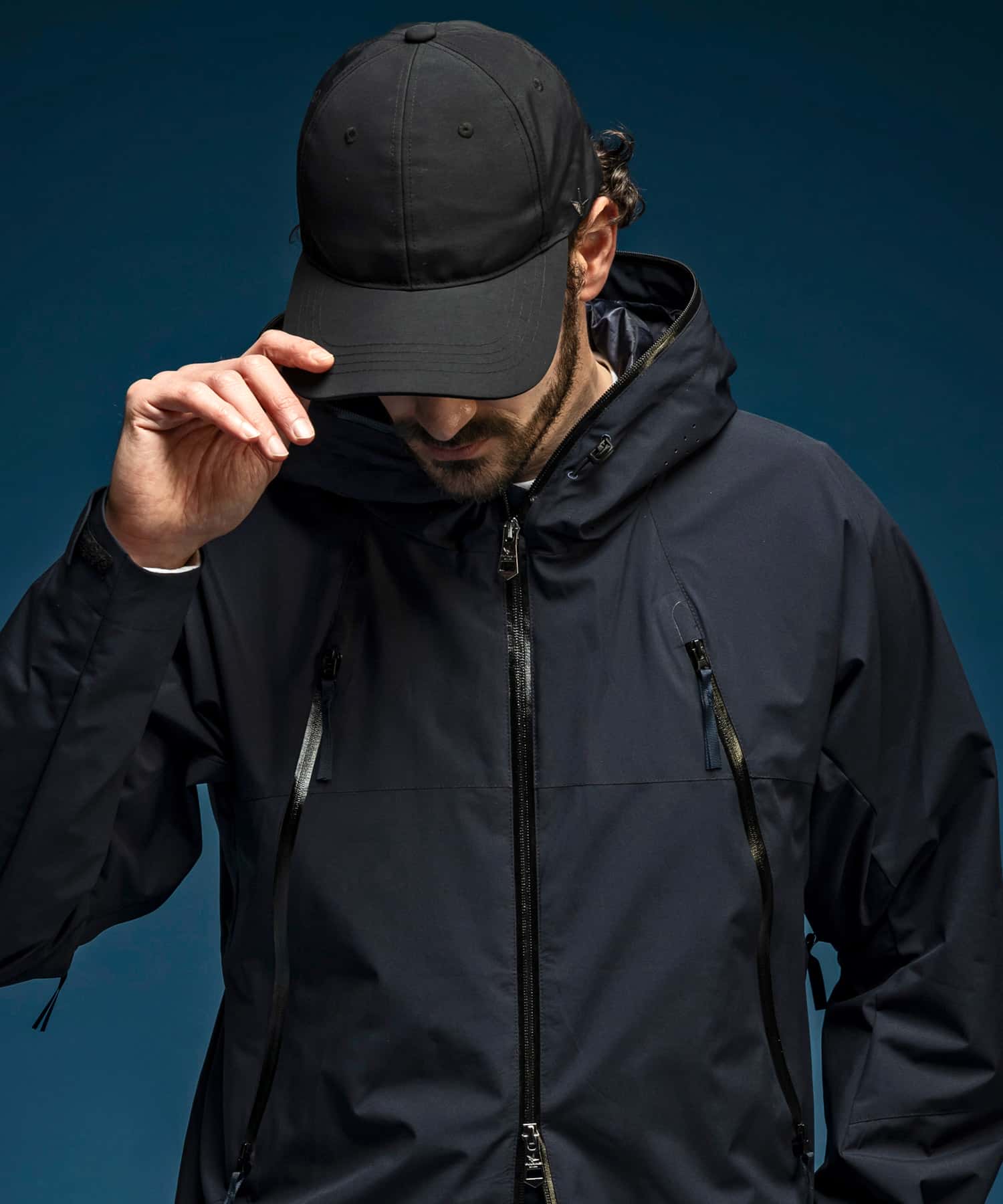 【MENS】ベーシックキャップ WINDSTOPPER(R) プロダクト by GORE-TEX LABS /ウィンドストッパー/ゴアテックス/1PIU1UGUALE3 RELAX × +phenix(ウノピゥウノウグァーレトレ リラックス)