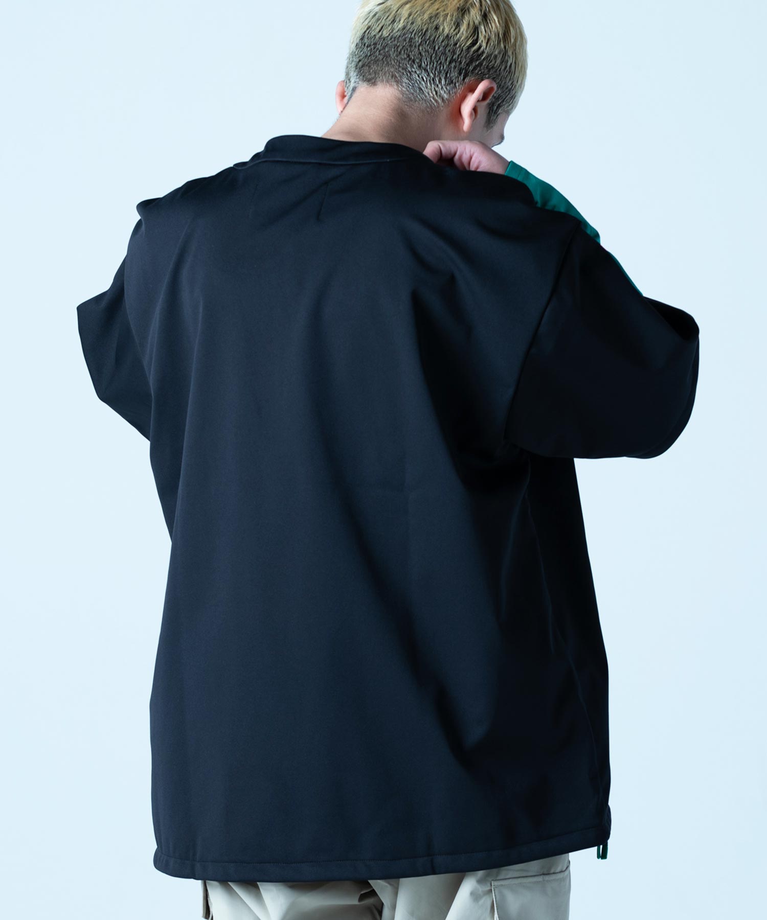 【MENS】撥水・耐水・高耐久加工スキー・スノーボードウェア ソフトシェルTシャツ SOFT SHELL T-SHIRTS /inhabitant(インハビタント)