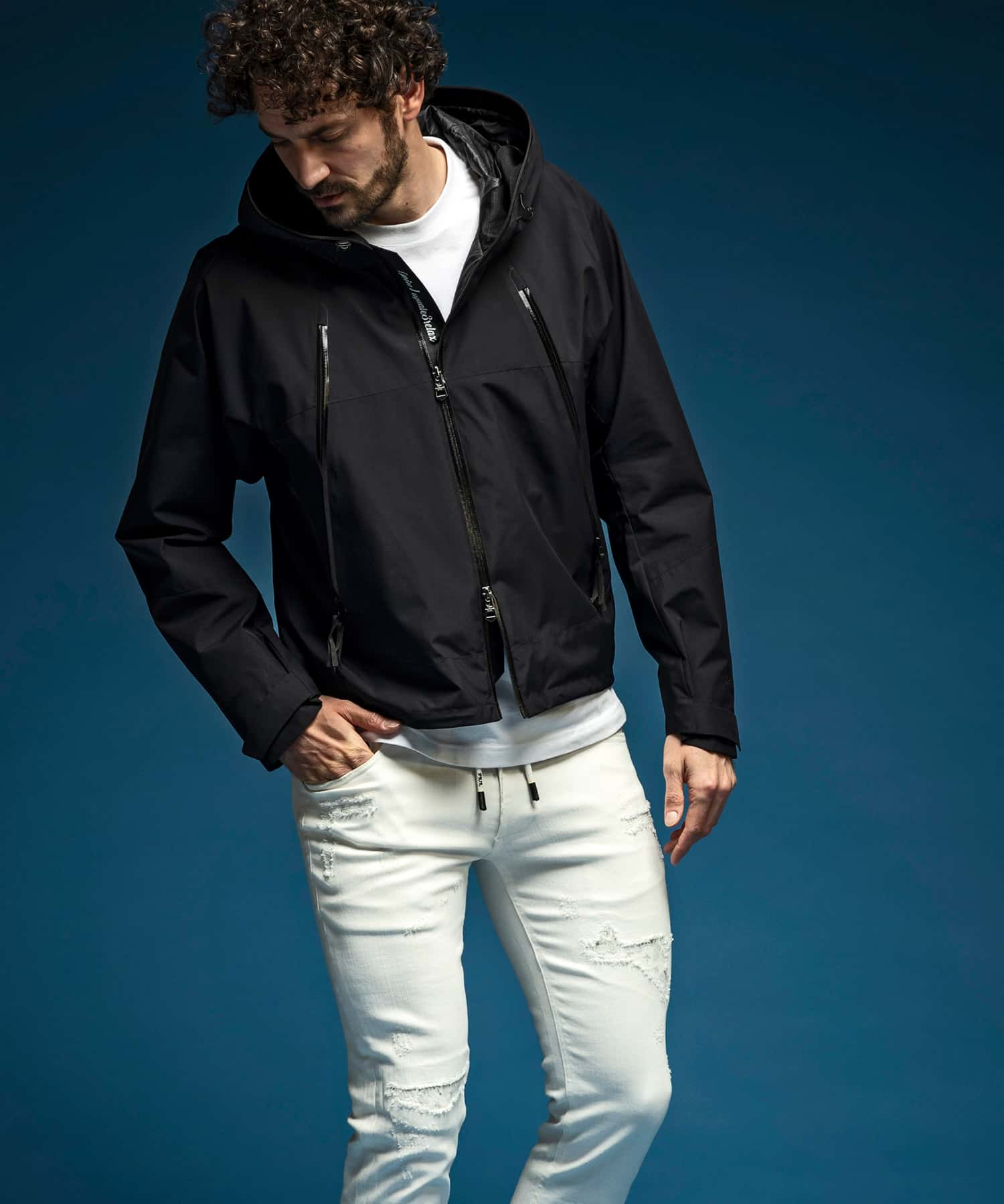 【MENS】マウンテンパーカー WINDSTOPPER(R) プロダクト by GORE-TEX LABS /ウィンドストッパー/ゴアテックス/1PIU1UGUALE3 RELAX × +phenix(ウノピゥウノウグァーレトレ リラックス)