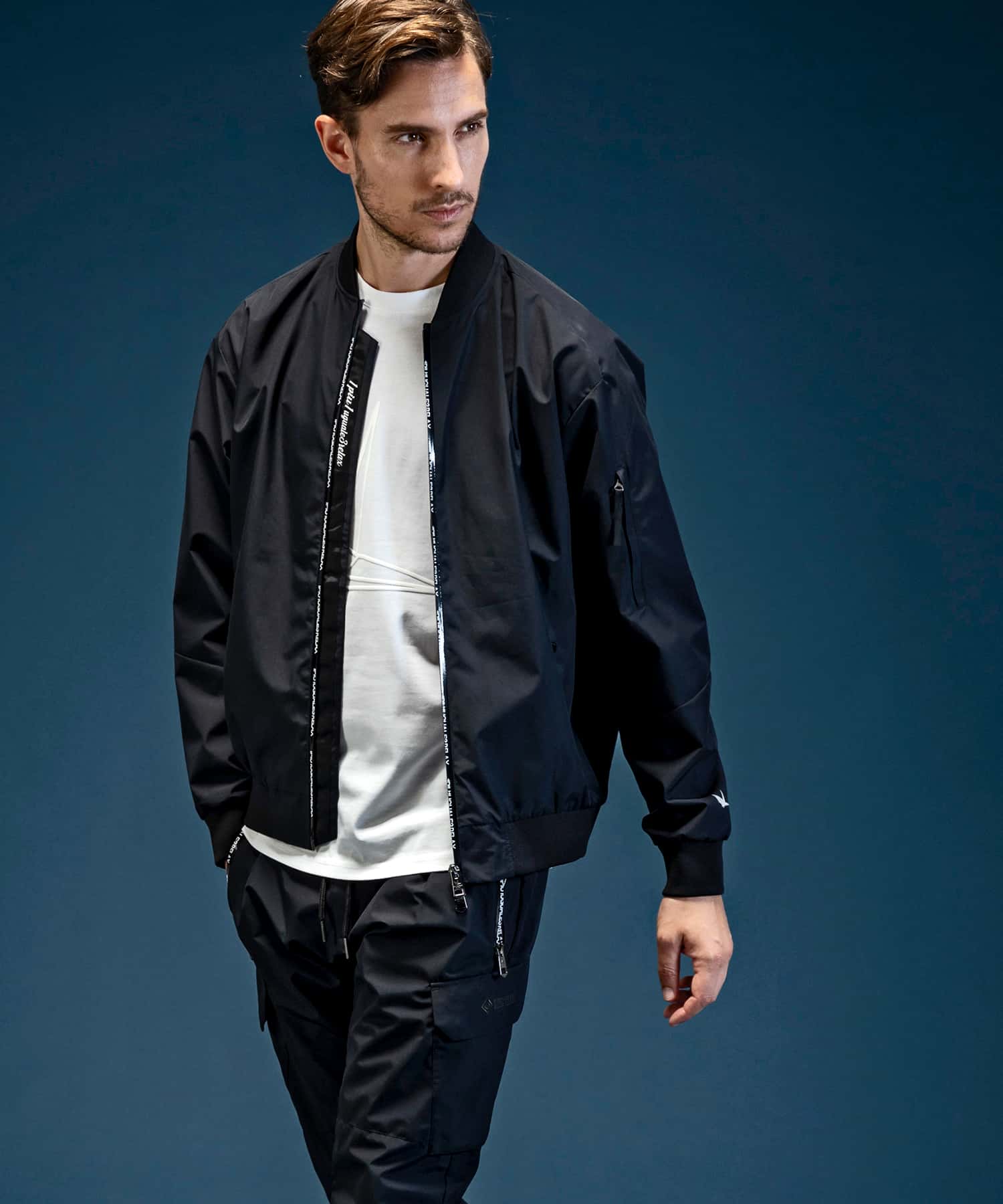 【MENS】ブルゾン WINDSTOPPER プロダクト by GORE-TEX LABS /ウィンドストッパー/ゴアテックス/1PIU1UGUALE3 RELAX × +phenix(ウノピゥウノウグァーレトレ リラックス)