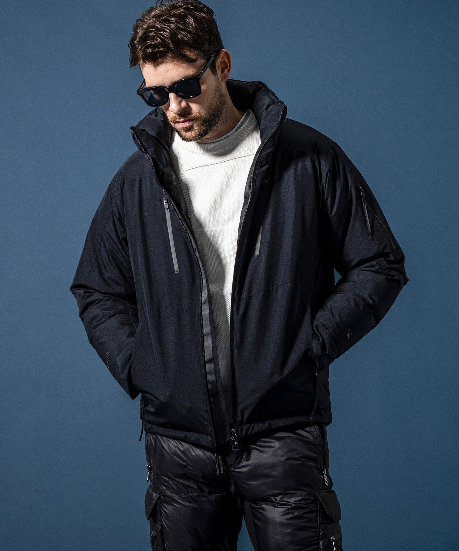 【MENS】GTX STAND DOWN JACKET スタンドダウンジャケット / WINDSTOPPER(R) プロダクト by GORE-TEX LABS /ウィンドストッパー/ゴアテックス/1PIU1UGUALE3 RELAX × +phenix(ウノピゥウノウグァーレトレ リラックス)