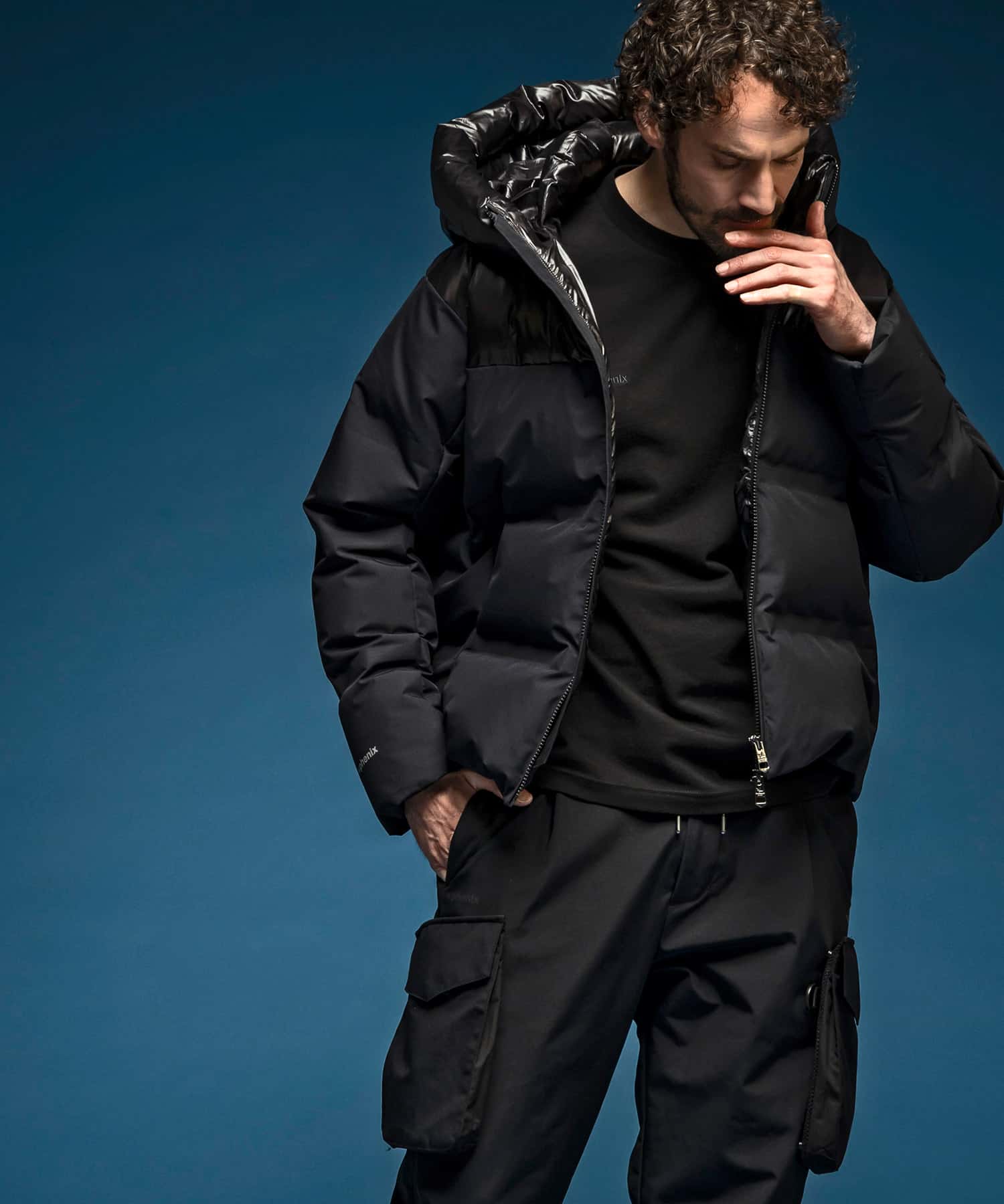 【MENS】コンビダウンジャケット WINDSTOPPER(R) プロダクト by GORE-TEX LABS /ウィンドストッパー/ゴアテックス/1PIU1UGUALE3 RELAX × +phenix(ウノピゥウノウグァーレトレ リラックス)