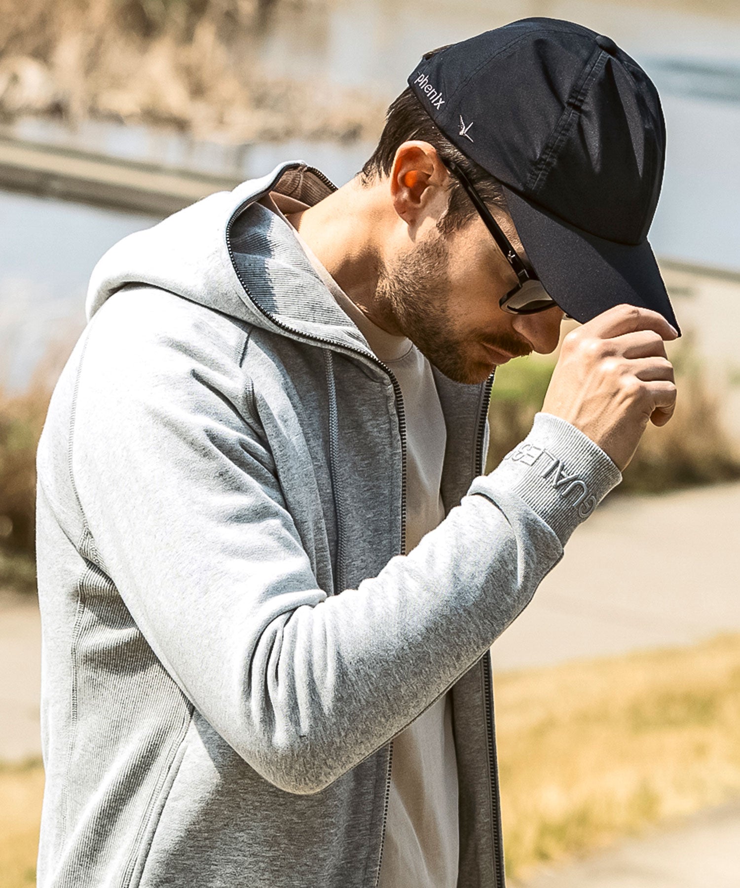 【MENS】GTX LOGO CAP ロゴキャップ / WINDSTOPPER(R) プロダクト by GORE-TEX LABS /ウィンドストッパー/ゴアテックス/1PIU1UGUALE3 RELAX × +phenix(ウノピゥウノウグァーレトレ リラックス)