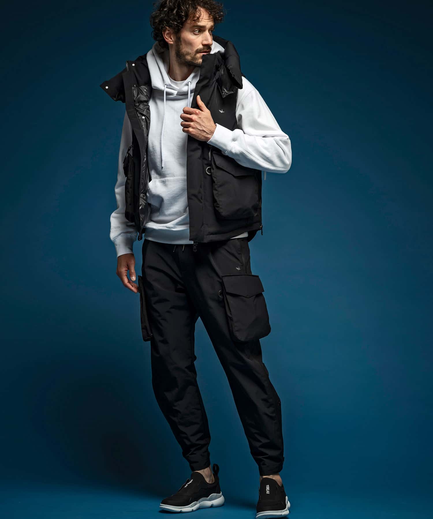 【MENS】カスタムポケット3wayロングパンツ WINDSTOPPER(R) プロダクト by GORE-TEX LABS /ウィンドストッパー/ゴアテックス/1PIU1UGUALE3 RELAX × +phenix(ウノピゥウノウグァーレトレ リラックス)