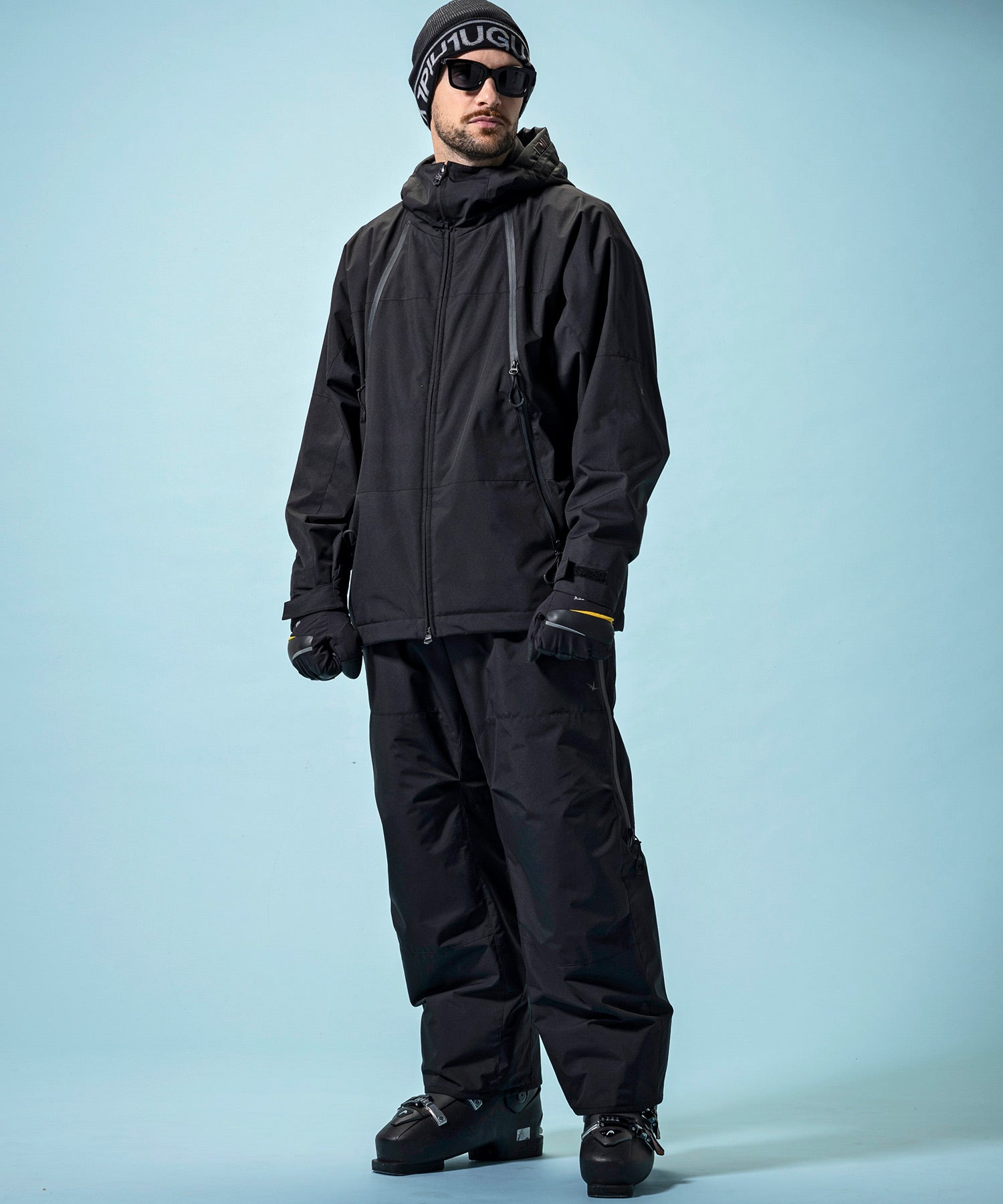 【MENS】GTX HOODED LAYER SNOW JACKET フーデッドレイヤースノージャケット / WINDSTOPPER(R) プロダクト by GORE-TEX LABS /ウィンドストッパー/ゴアテックス/1PIU1UGUALE3 RELAX × +phenix(ウノピゥウノウグァーレトレ リラックス)