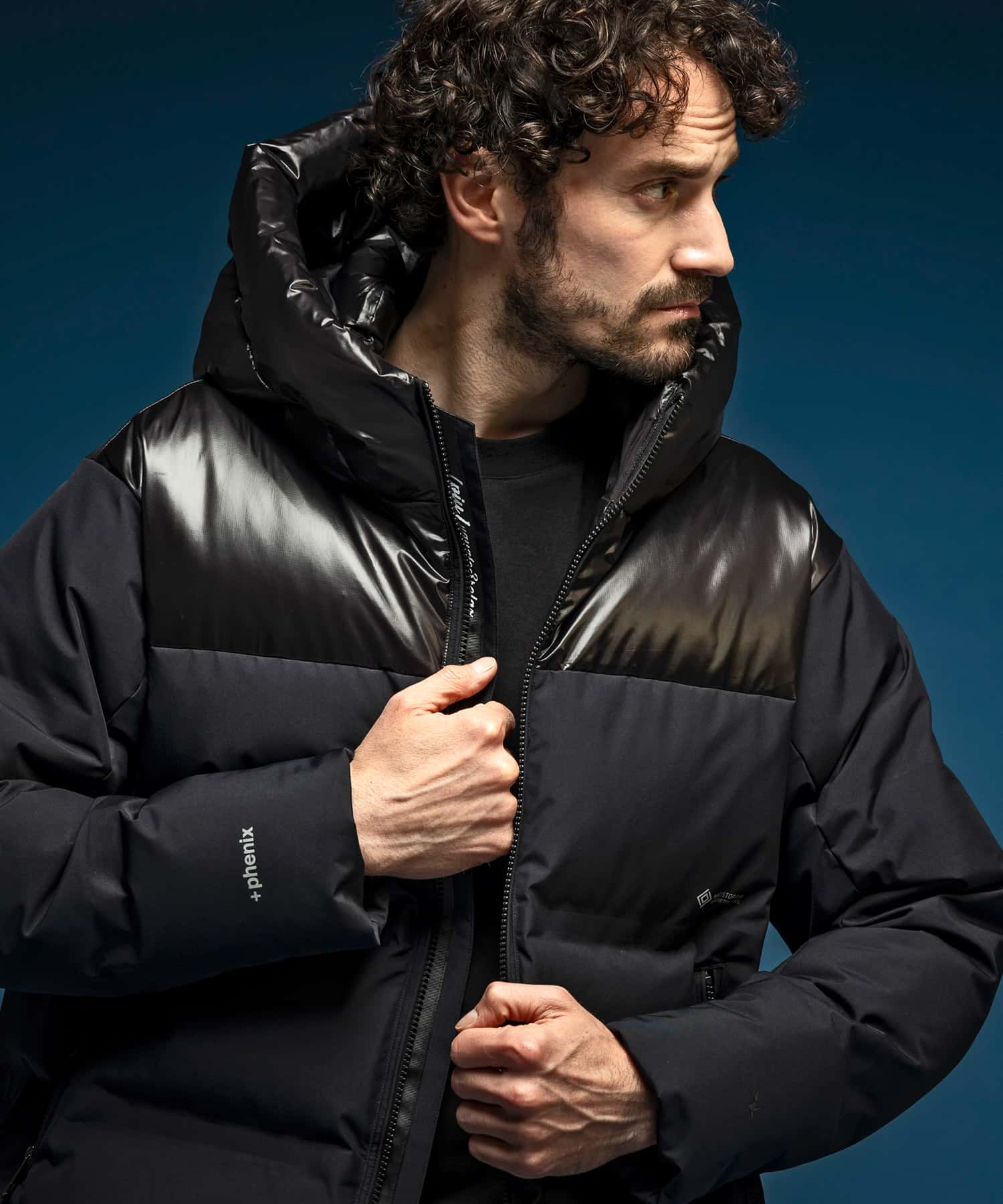 【MENS】コンビダウンジャケット WINDSTOPPER(R) プロダクト by GORE-TEX LABS /ウィンドストッパー/ゴアテックス/1PIU1UGUALE3 RELAX × +phenix(ウノピゥウノウグァーレトレ リラックス)