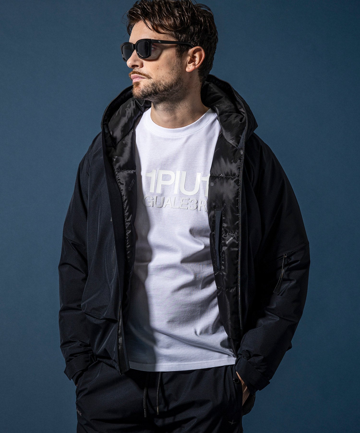 【MENS】GTX DOWN HOODIE ダウンフーディー / WINDSTOPPER(R) プロダクト by GORE-TEX LABS /ウィンドストッパー/ゴアテックス/1PIU1UGUALE3 RELAX × +phenix(ウノピゥウノウグァーレトレ リラックス)