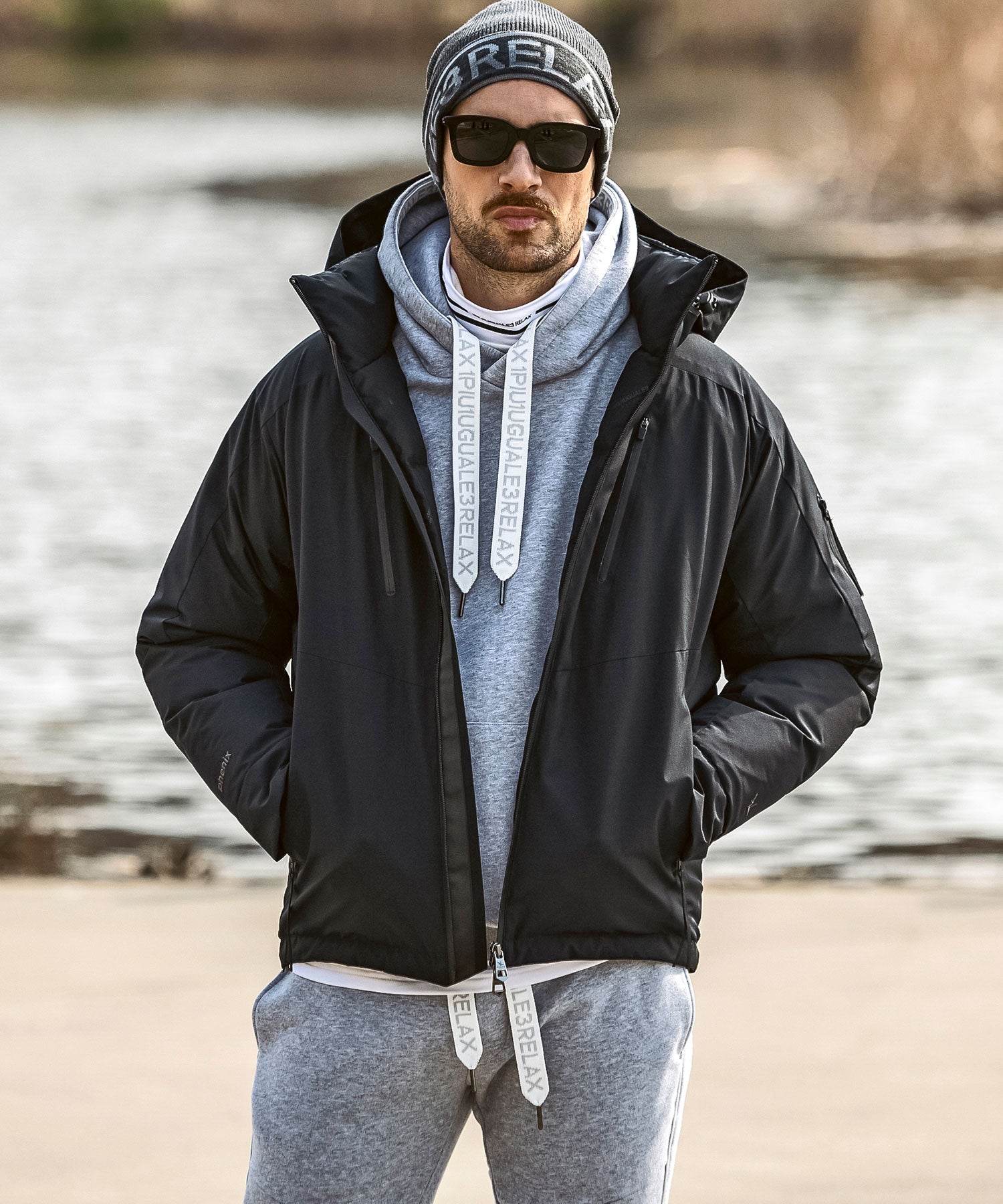 【MENS】GTX STAND DOWN JACKET スタンドダウンジャケット / WINDSTOPPER(R) プロダクト by GORE-TEX LABS /ウィンドストッパー/ゴアテックス/1PIU1UGUALE3 RELAX × +phenix(ウノピゥウノウグァーレトレ リラックス)