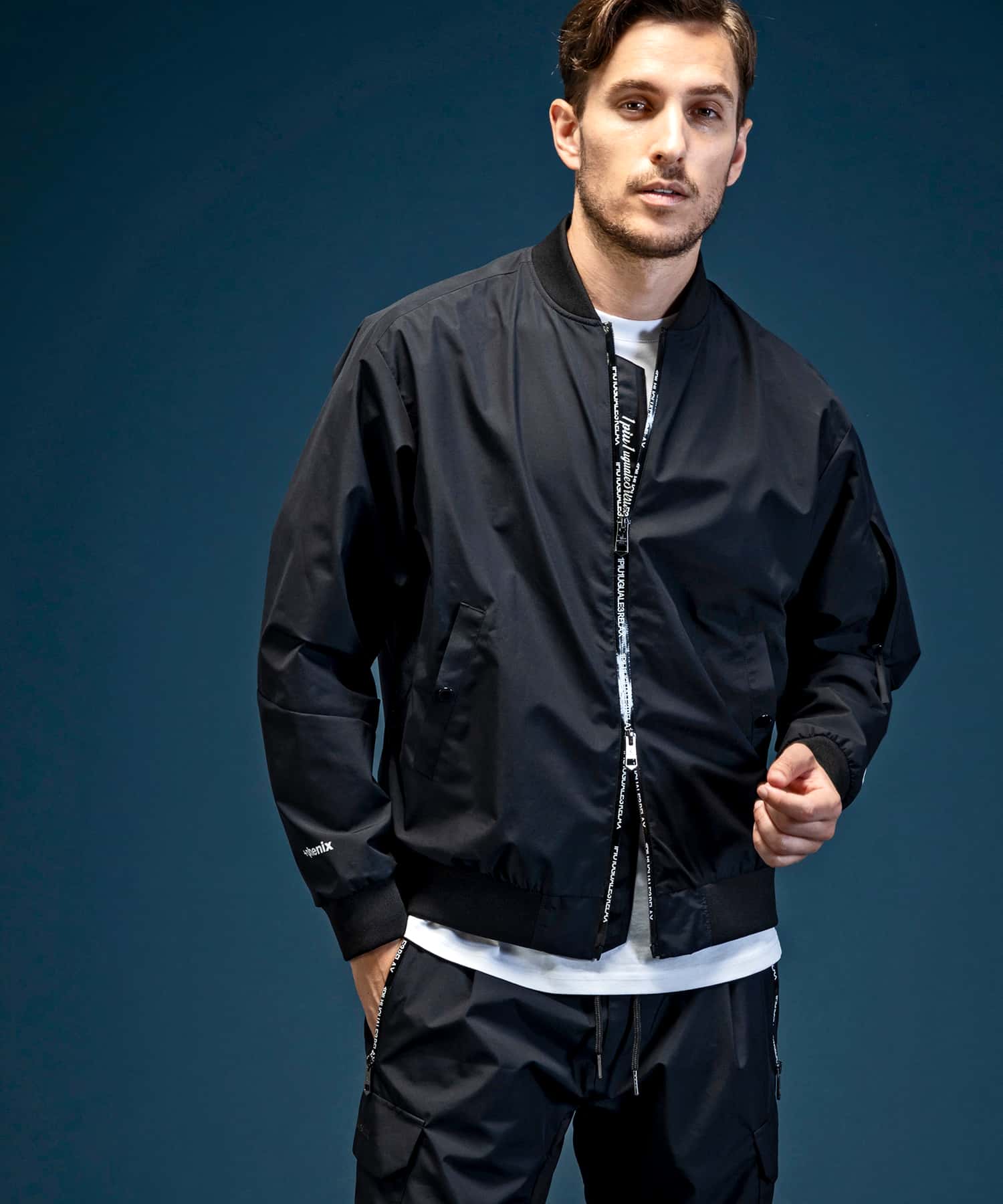 【MENS】ブルゾン WINDSTOPPER プロダクト by GORE-TEX LABS /ウィンドストッパー/ゴアテックス/1PIU1UGUALE3 RELAX × +phenix(ウノピゥウノウグァーレトレ リラックス)