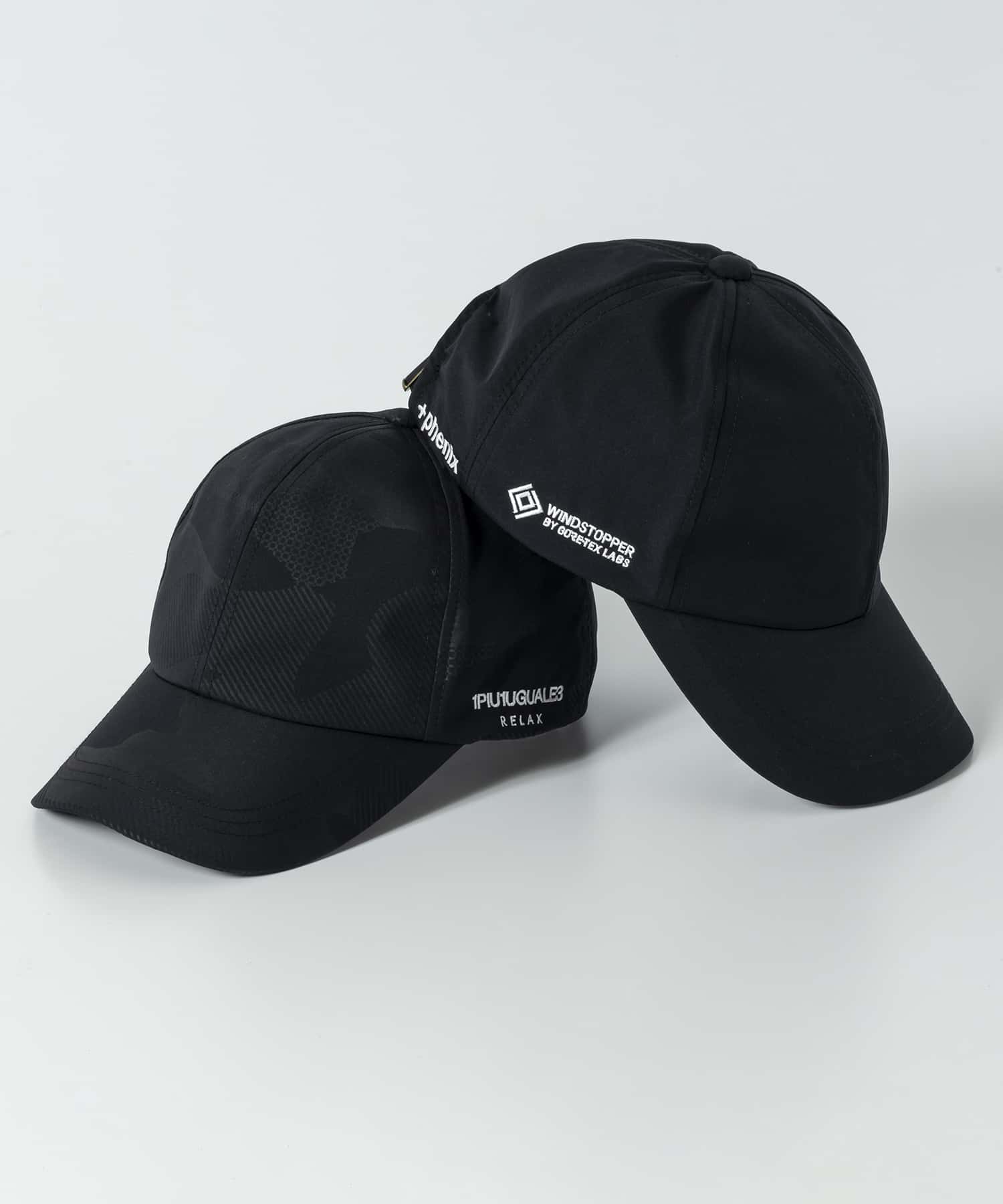 【MENS】キャップ WINDSTOPPER プロダクト by GORE-TEX LABS /ウィンドストッパー/ゴアテックス/1PIU1UGUALE3 RELAX × +phenix(ウノピゥウノウグァーレトレ リラックス)