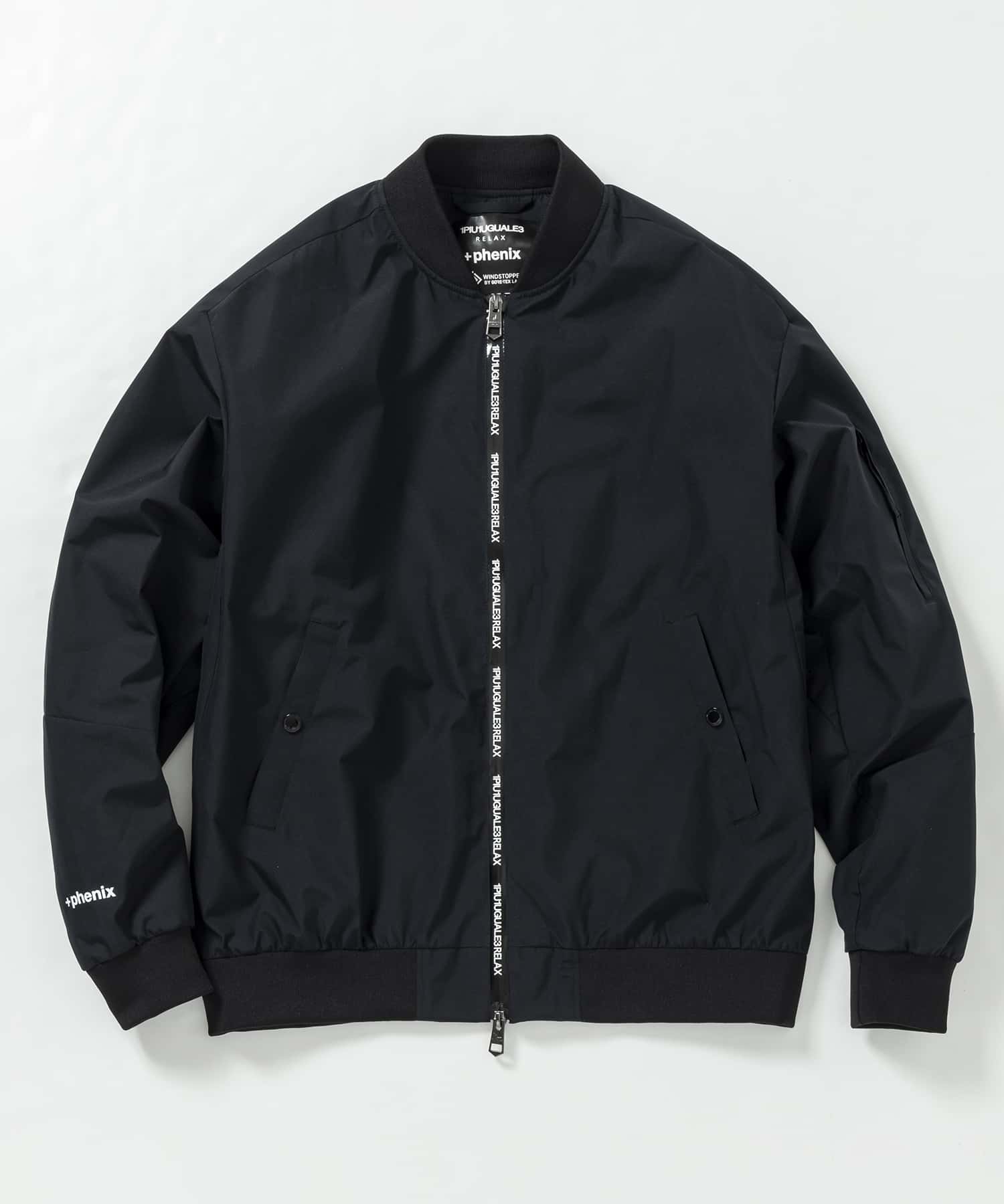 【MENS】ブルゾン WINDSTOPPER プロダクト by GORE-TEX LABS /ウィンドストッパー/ゴアテックス/1PIU1UGUALE3 RELAX × +phenix(ウノピゥウノウグァーレトレ リラックス)