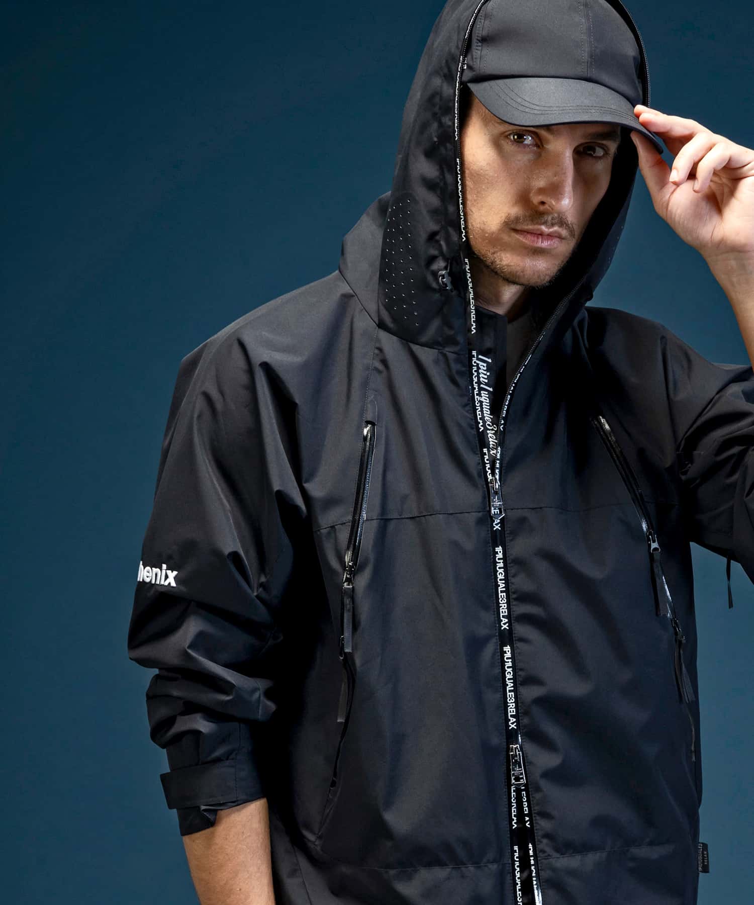 【MENS】マウンテンパーカー WINDSTOPPER プロダクト by GORE-TEX LABS /ウィンドストッパー/ゴアテックス/1PIU1UGUALE3 RELAX × +phenix(ウノピゥウノウグァーレトレ リラックス)