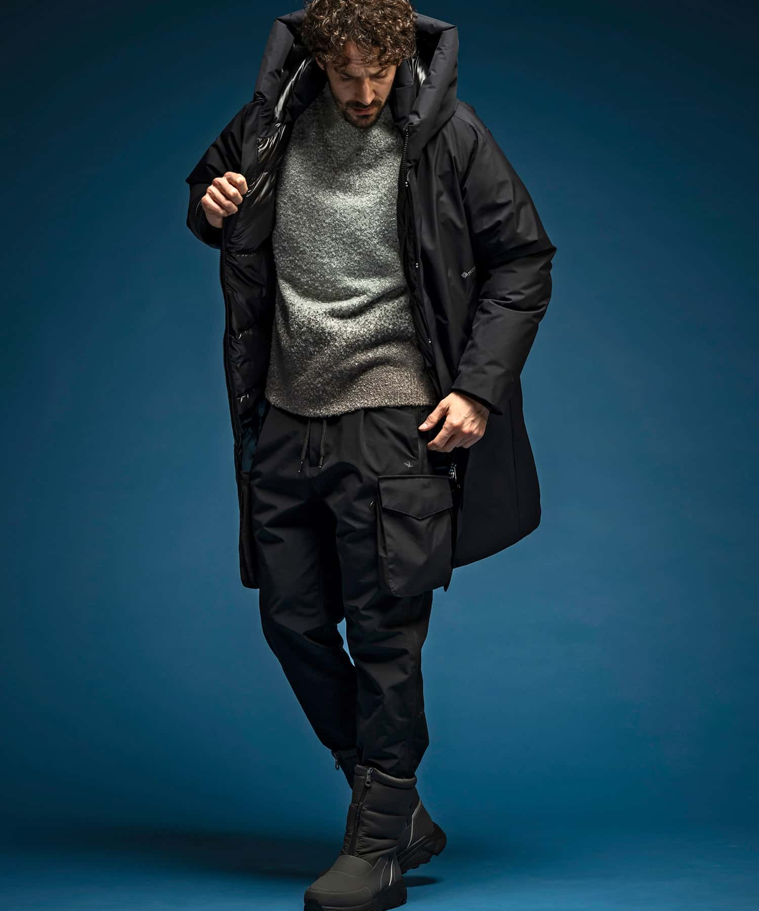 【MENS】カスタムポケット3wayロングパンツ WINDSTOPPER(R) プロダクト by GORE-TEX LABS /ウィンドストッパー/ゴアテックス/1PIU1UGUALE3 RELAX × +phenix(ウノピゥウノウグァーレトレ リラックス)