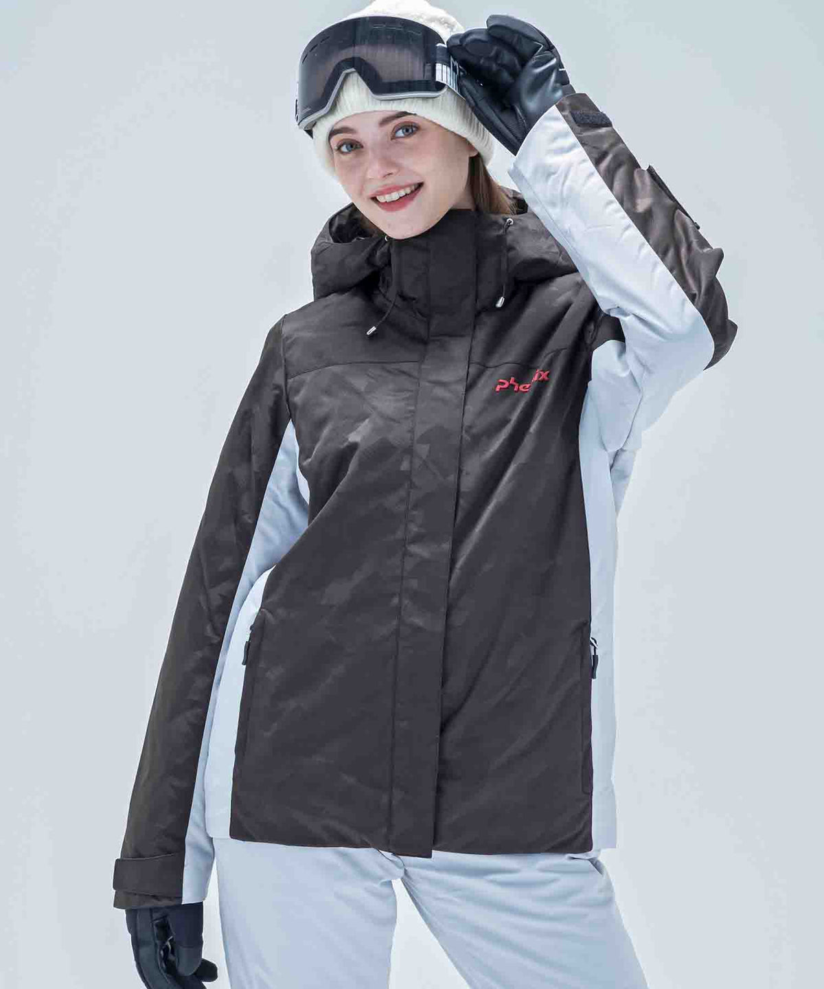 【WOMENS】Phenix Camo Jaquard Ws Two-piece スキーウェア アウター ジャケットとパンツの上下セット ツーピース / JAPAN /phenixスキーウェア23AW