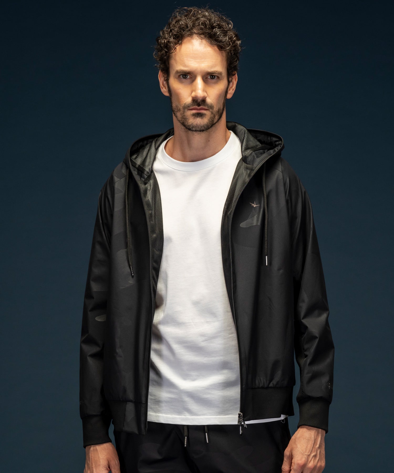 【MENS】GTX ZIP HOODIE ジップフーディー / WINDSTOPPER(R) プロダクト by GORE-TEX LABS /ウィンドストッパー/ゴアテックス/1PIU1UGUALE3 RELAX × +phenix(ウノピゥウノウグァーレトレ リラックス)