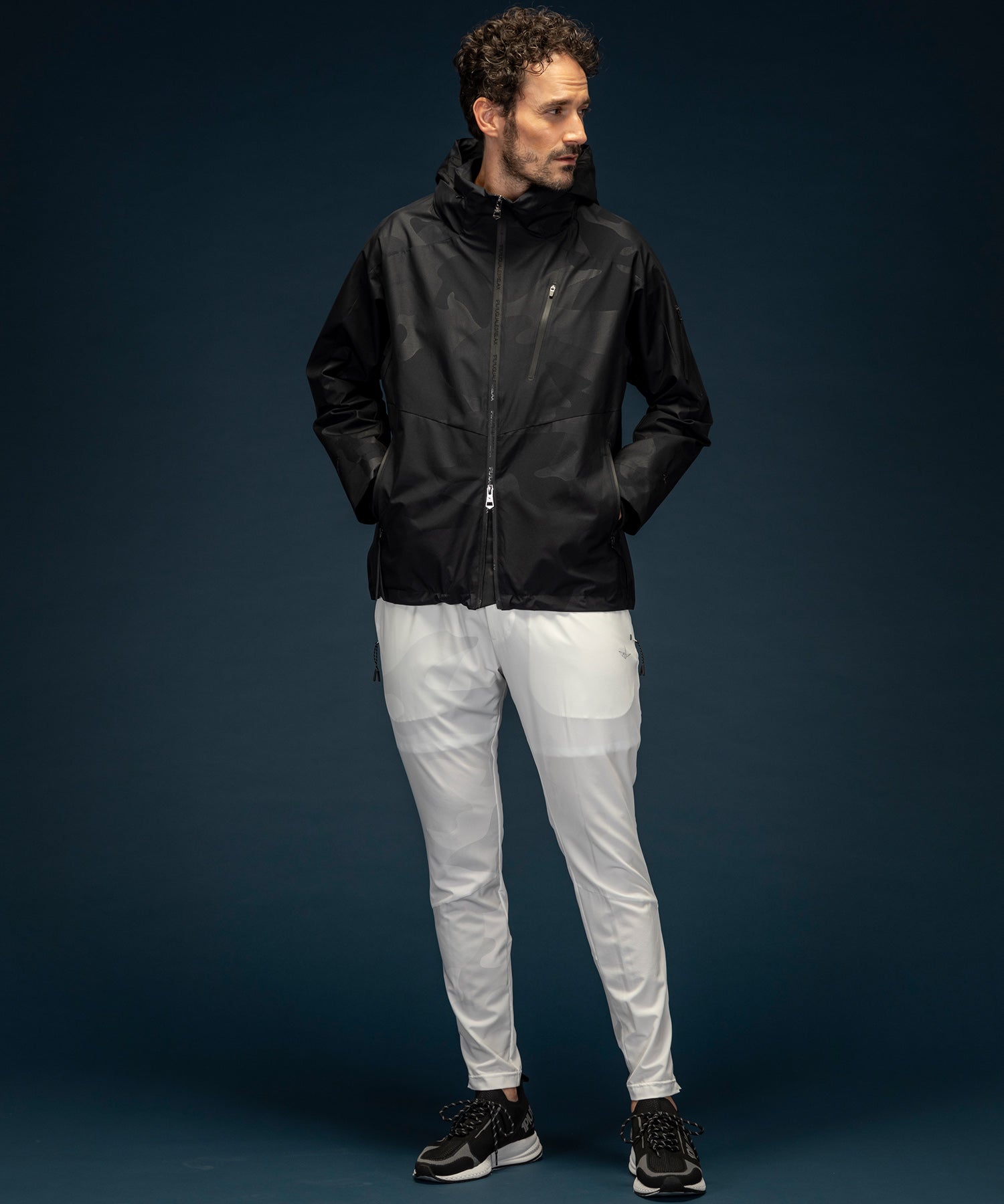 【MENS】GTX TRACK JACKET トラックジャケット / WINDSTOPPER(R) プロダクト by GORE-TEX LABS /ウィンドストッパー/ゴアテックス/1PIU1UGUALE3 RELAX × +phenix(ウノピゥウノウグァーレトレ リラックス)