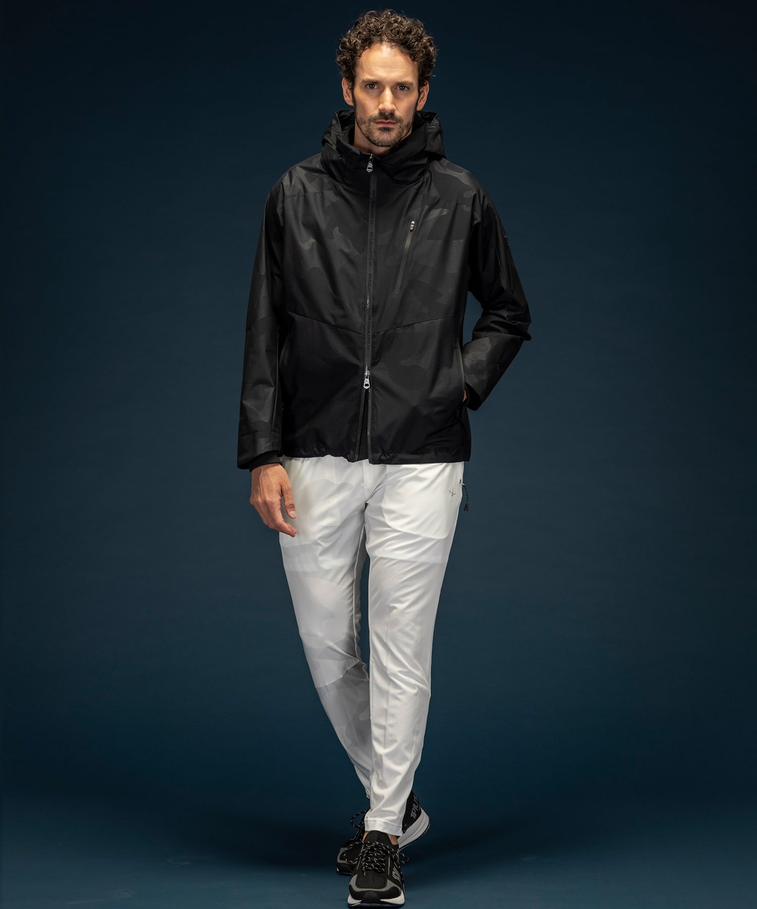 【MENS】GTX TRACK JACKET トラックジャケット / WINDSTOPPER(R) プロダクト by GORE-TEX LABS /ウィンドストッパー/ゴアテックス/1PIU1UGUALE3 RELAX × +phenix(ウノピゥウノウグァーレトレ リラックス)