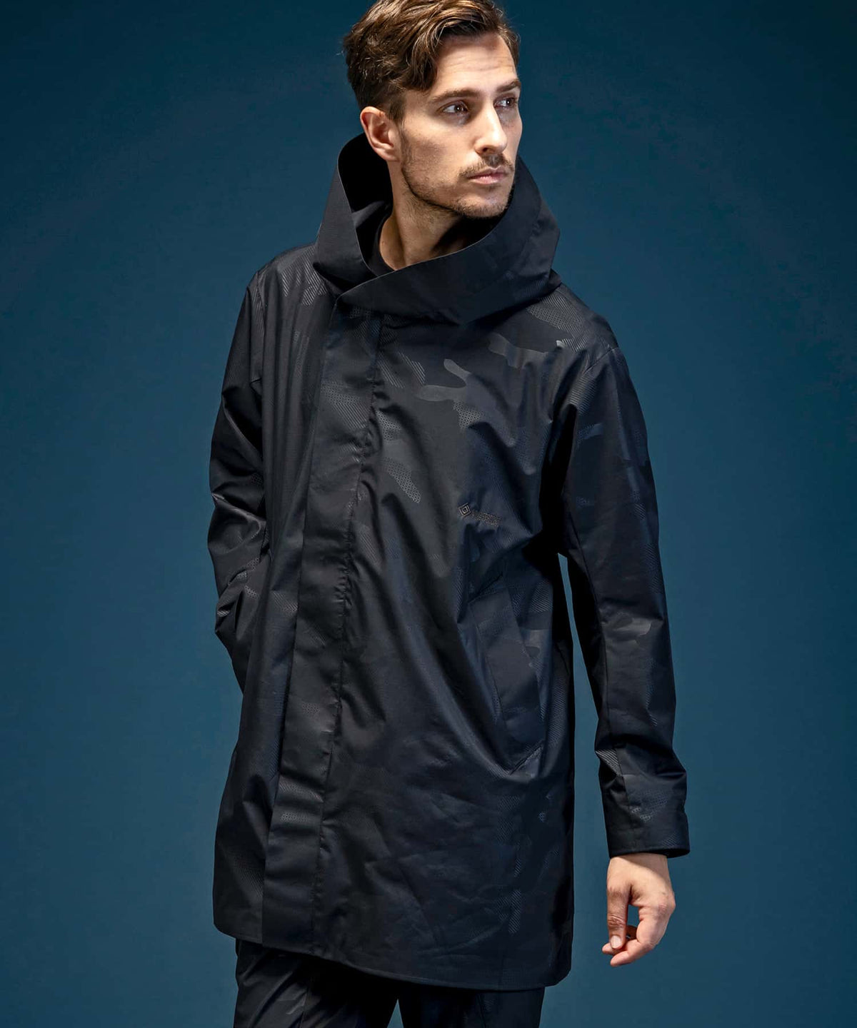 【MENS】ラップコート WINDSTOPPER プロダクト by GORE-TEX LABS /ウィンドストッパー/ゴアテックス/1PIU1UGUALE3 RELAX × +phenix(ウノピゥウノウグァーレトレ リラックス)