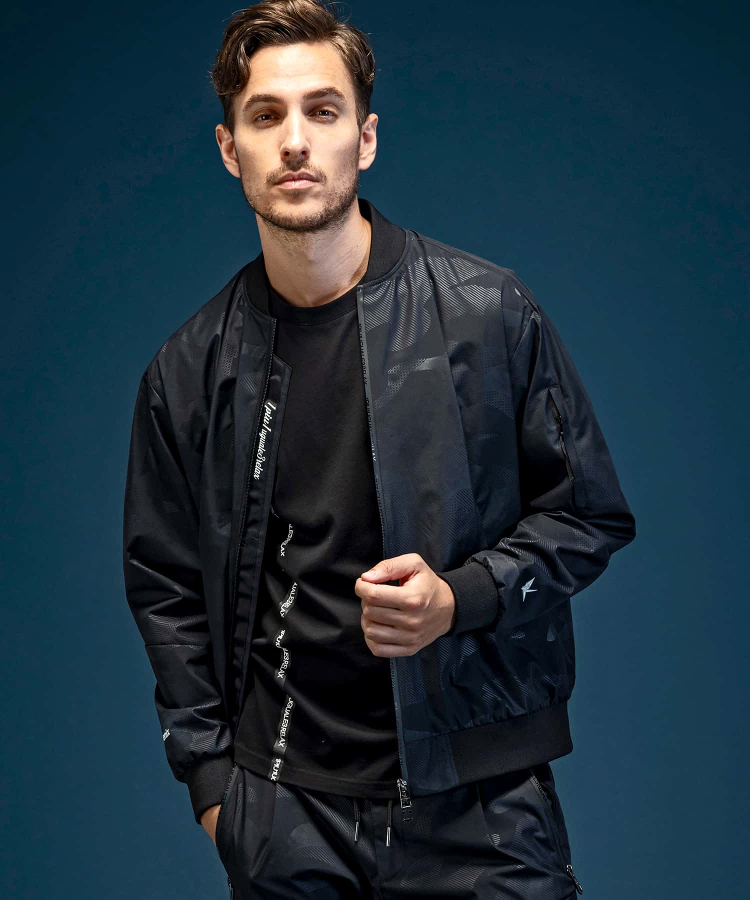 【MENS】ブルゾン WINDSTOPPER プロダクト by GORE-TEX LABS /ウィンドストッパー/ゴアテックス/1PIU1UGUALE3 RELAX × +phenix(ウノピゥウノウグァーレトレ リラックス)