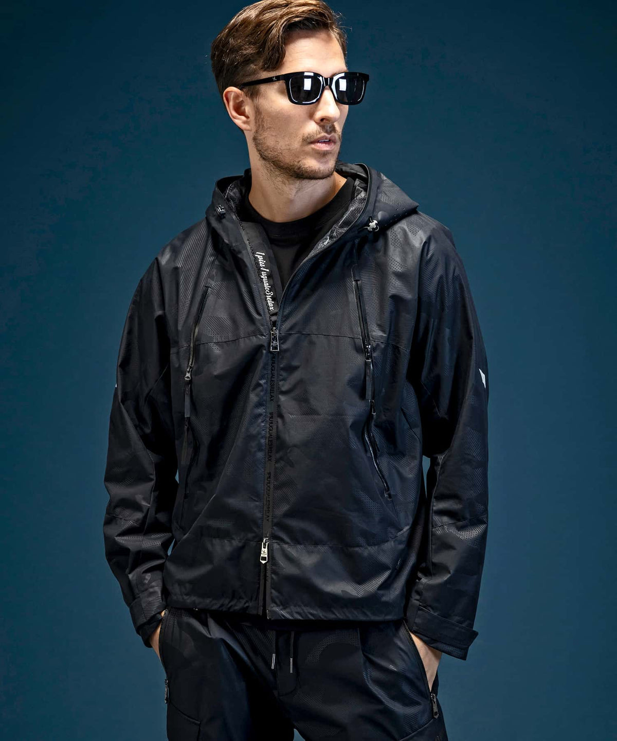 【MENS】マウンテンパーカー WINDSTOPPER プロダクト by GORE-TEX LABS /ウィンドストッパー/ゴアテックス/1PIU1UGUALE3 RELAX × +phenix(ウノピゥウノウグァーレトレ リラックス)