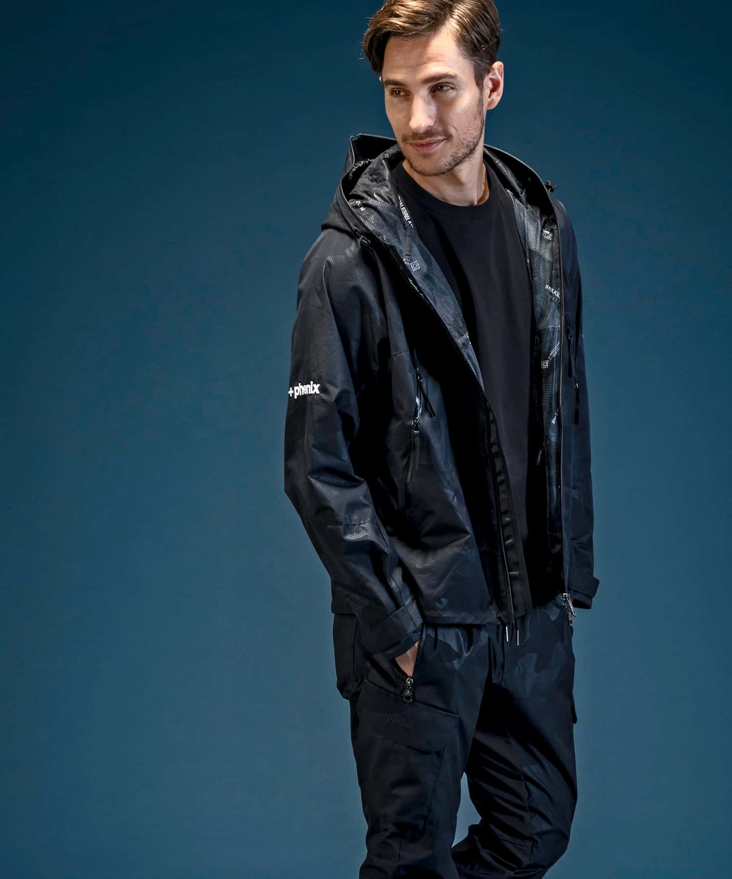 【MENS】マウンテンパーカー WINDSTOPPER プロダクト by GORE-TEX LABS /ウィンドストッパー/ゴアテックス/1PIU1UGUALE3 RELAX × +phenix(ウノピゥウノウグァーレトレ リラックス)
