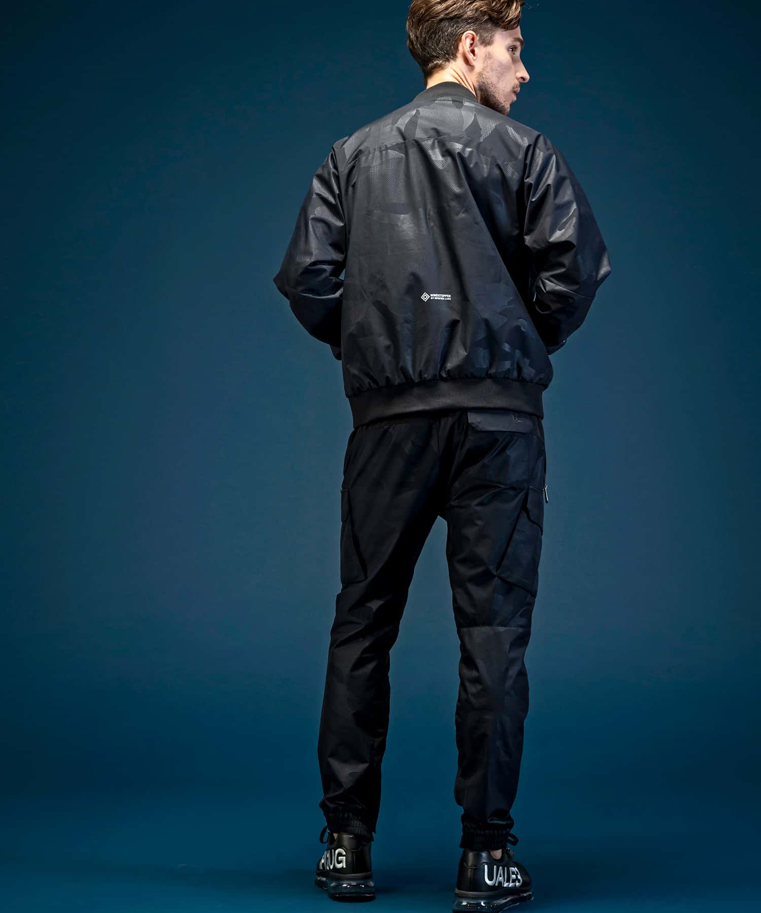 【MENS】ブルゾン WINDSTOPPER プロダクト by GORE-TEX LABS /ウィンドストッパー/ゴアテックス/1PIU1UGUALE3 RELAX × +phenix(ウノピゥウノウグァーレトレ リラックス)