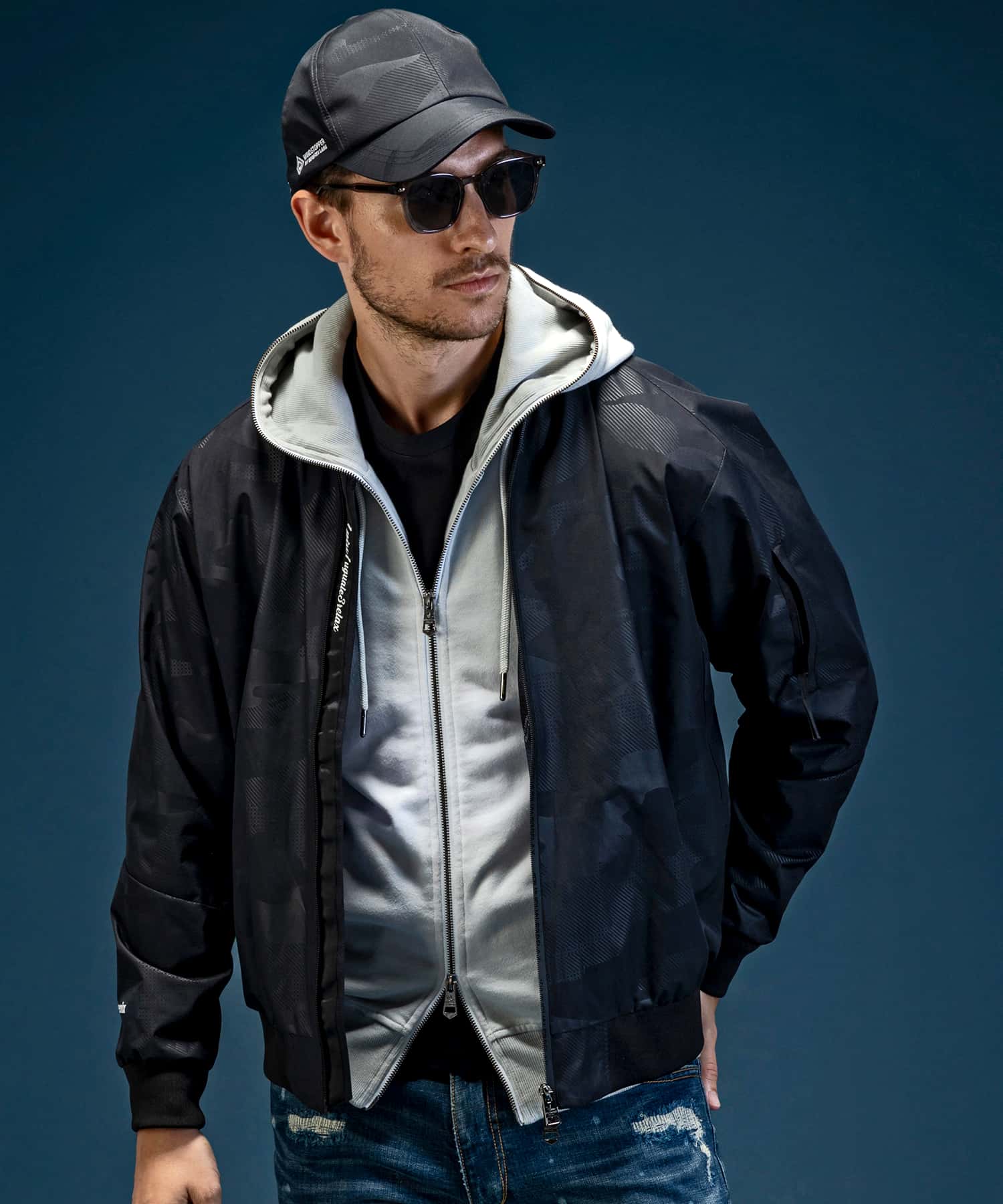 【MENS】キャップ WINDSTOPPER プロダクト by GORE-TEX LABS /ウィンドストッパー/ゴアテックス/1PIU1UGUALE3 RELAX × +phenix(ウノピゥウノウグァーレトレ リラックス)