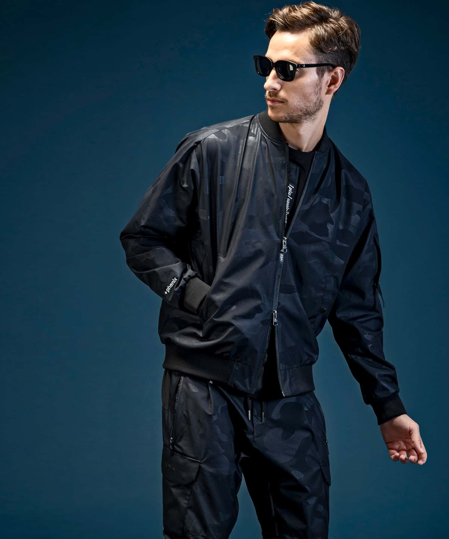 【MENS】ブルゾン WINDSTOPPER プロダクト by GORE-TEX LABS /ウィンドストッパー/ゴアテックス/1PIU1UGUALE3 RELAX × +phenix(ウノピゥウノウグァーレトレ リラックス)