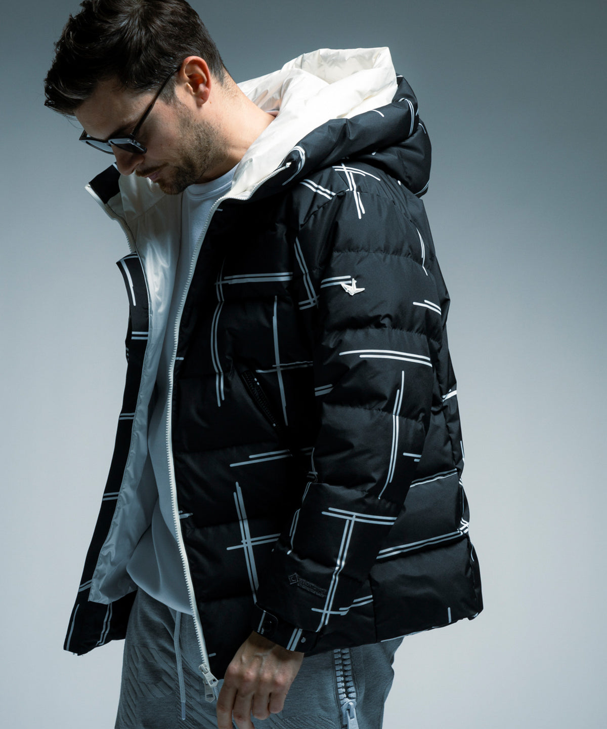 【10月中旬お届け予約商品】DOUBLE HOOD DOWN JACKET ダブルフードダウンジャケット / WINDSTOPPER® PRODUCTS BY GORE-TEX LABS