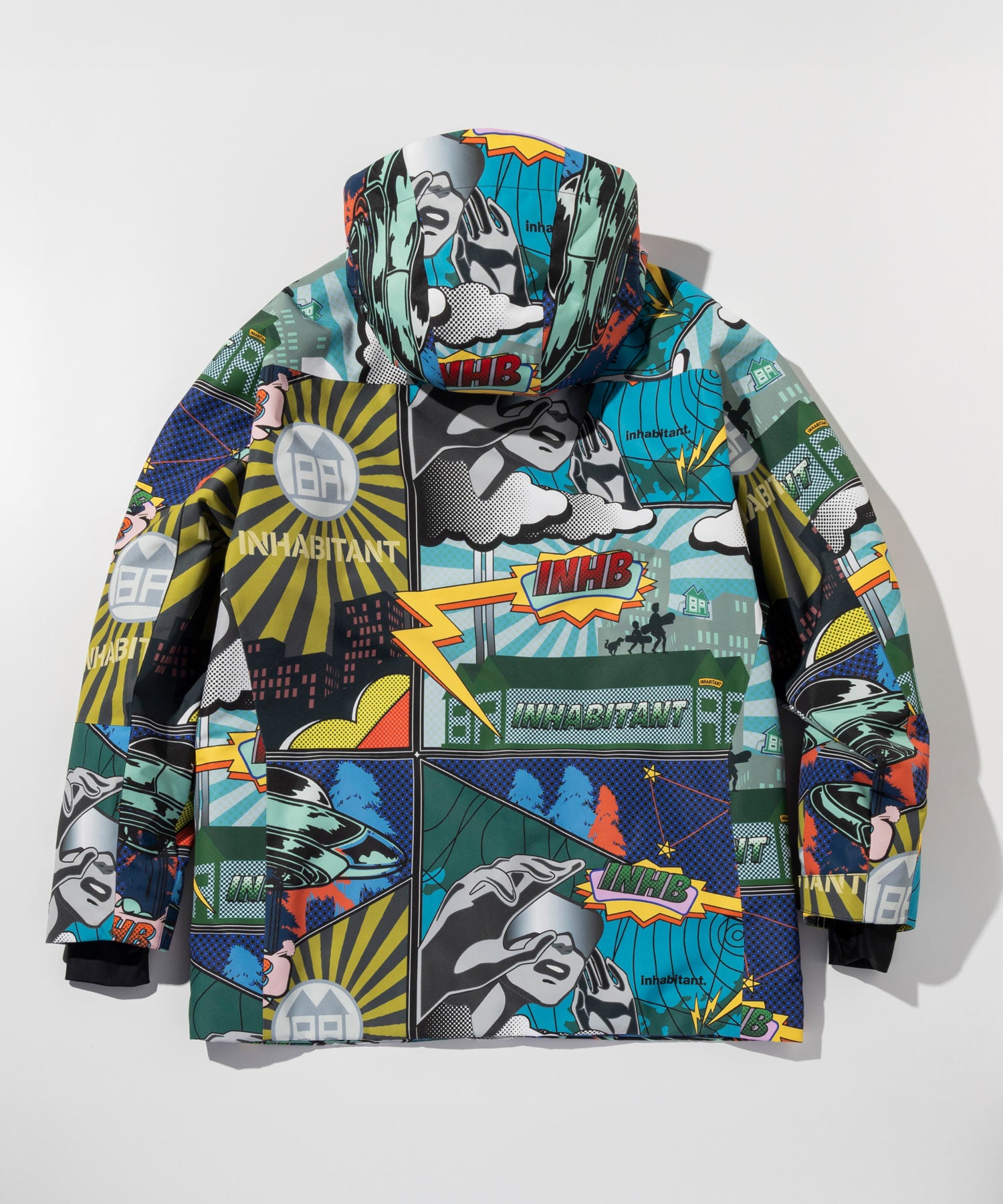 【11月中旬お届け予約商品】【MENS】INH FULL-ZIP SNOW JACKET INHフルジップスノージャケット /inhabitant(インハビタント)