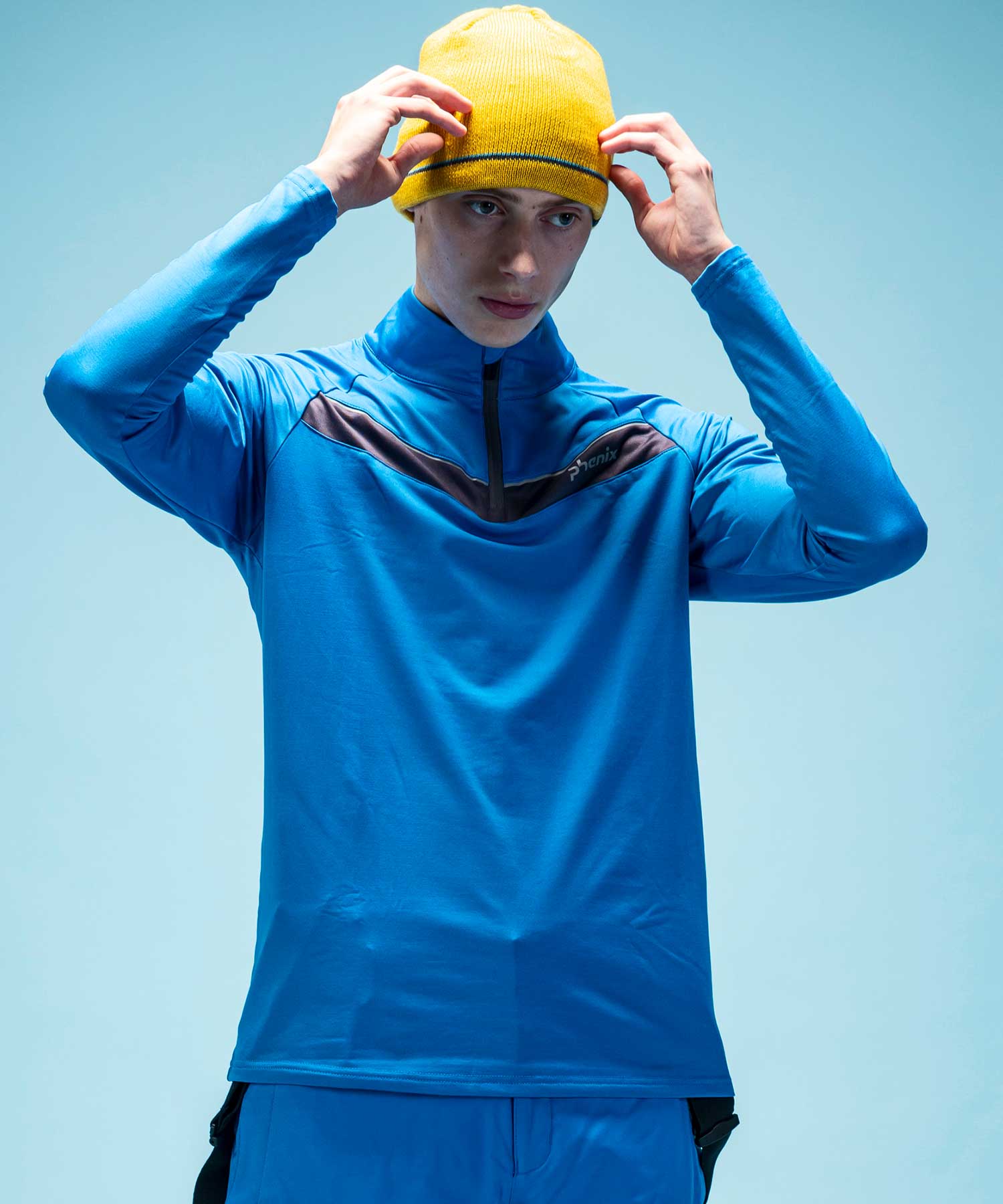 【MENS】スキーウェア アンダーウェア インナーウェア Time Space 1/2 Zip Tee / Middle /phenixスキーウェア23AW