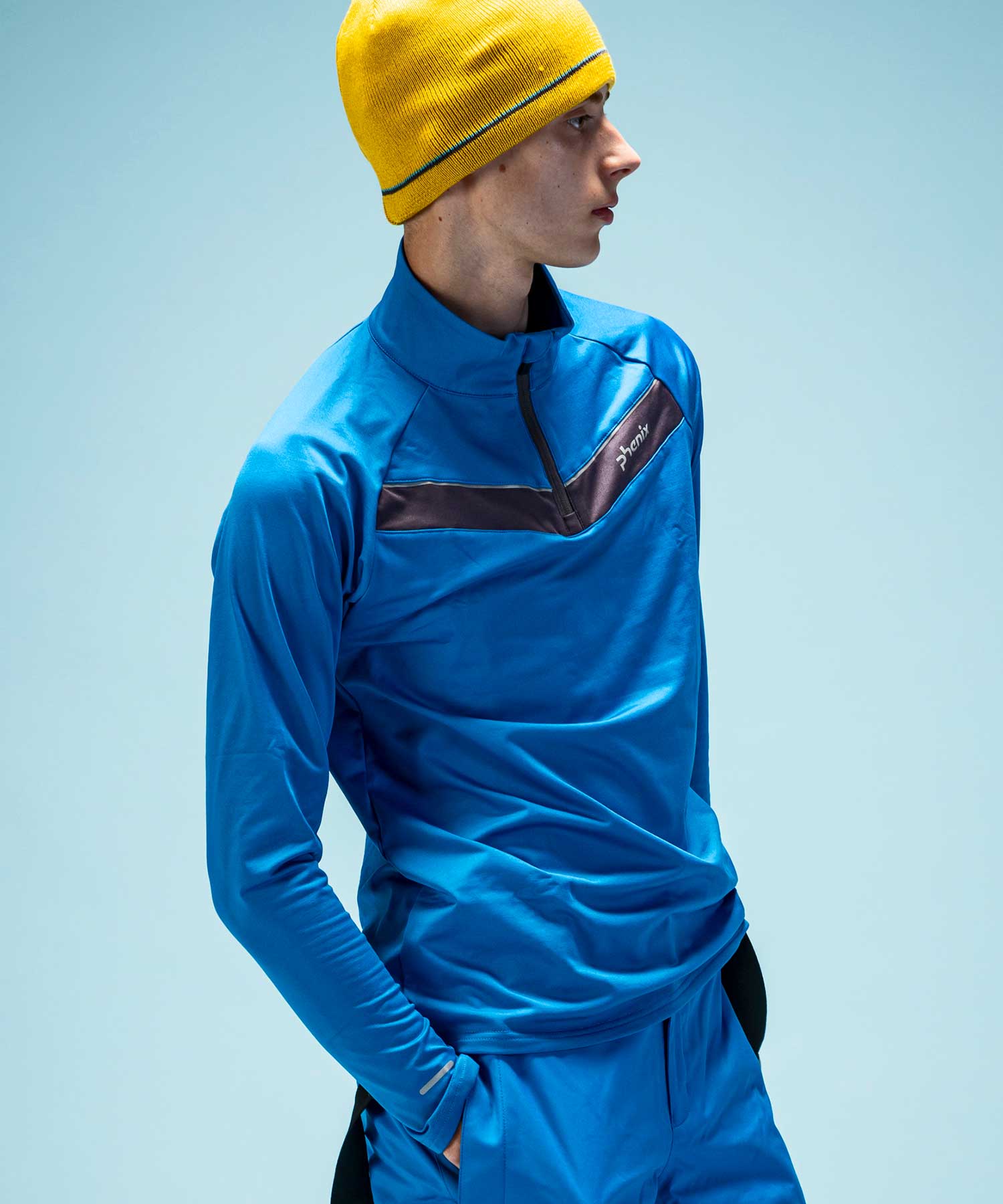 【MENS】スキーウェア アンダーウェア インナーウェア Time Space 1/2 Zip Tee / Middle /phenixスキーウェア23AW