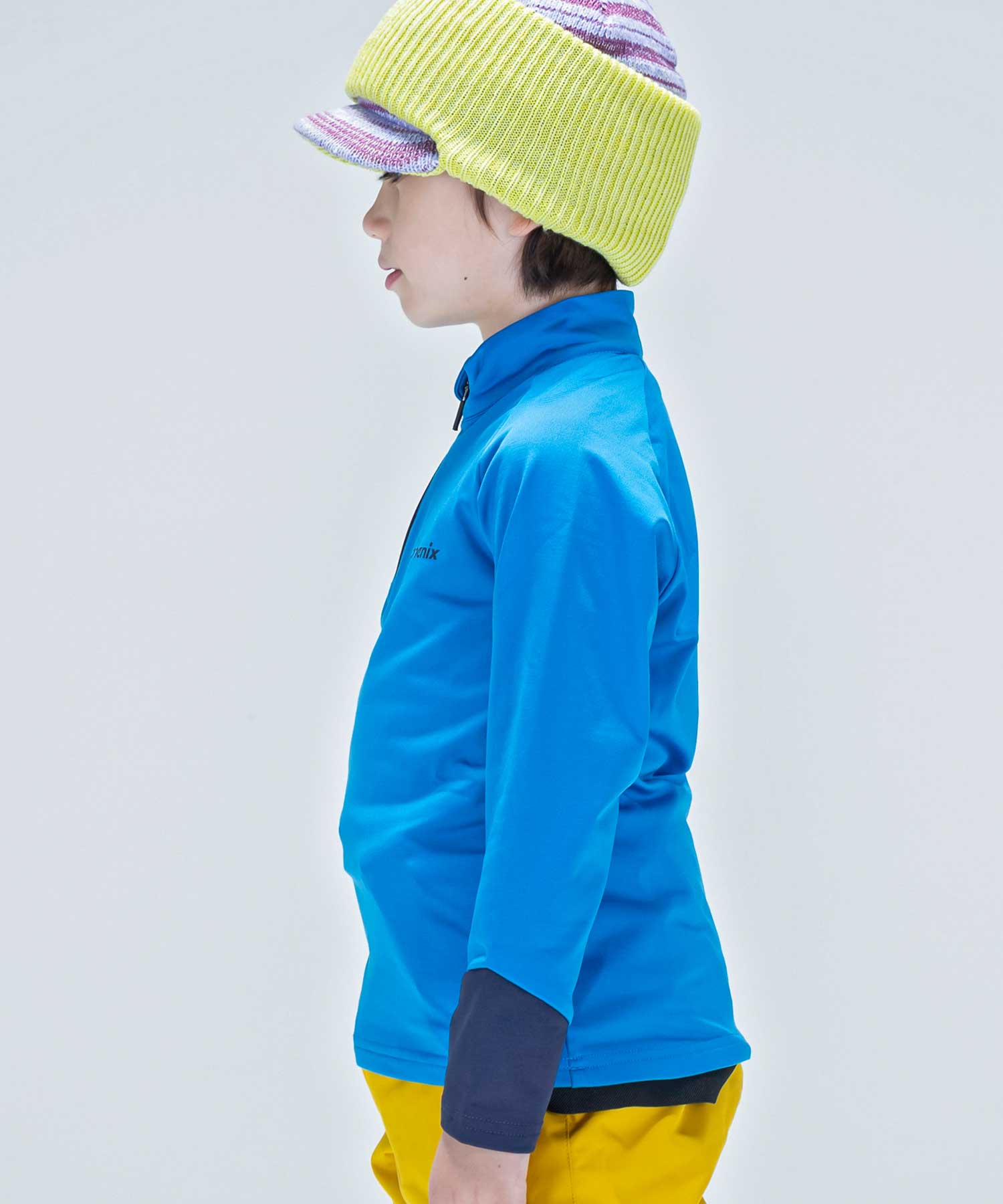 【KIDS/JUNIOR】子供用スキーウェア アンダーウェア インナーウェア Lightning Junior 1/2 Zip Tee / Jr /phenixスキーウェア 23AW