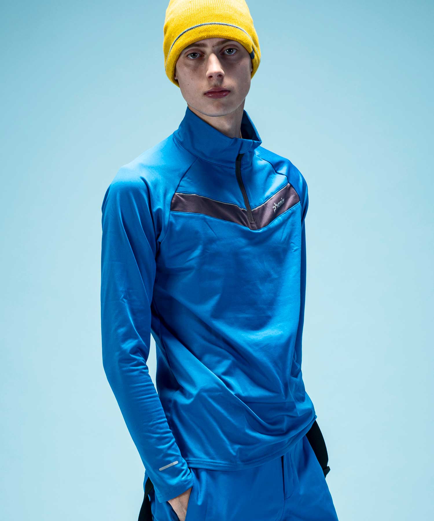 【MENS】スキーウェア アンダーウェア インナーウェア Time Space 1/2 Zip Tee / Middle /phenixスキーウェア23AW