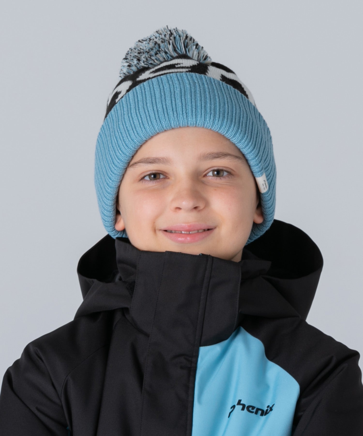 【KIDS/JUNIOR】Phenix Big Logo Junior Knit Hat フェニックスビッグロゴニットハット /phenixスキーウェア 25AW