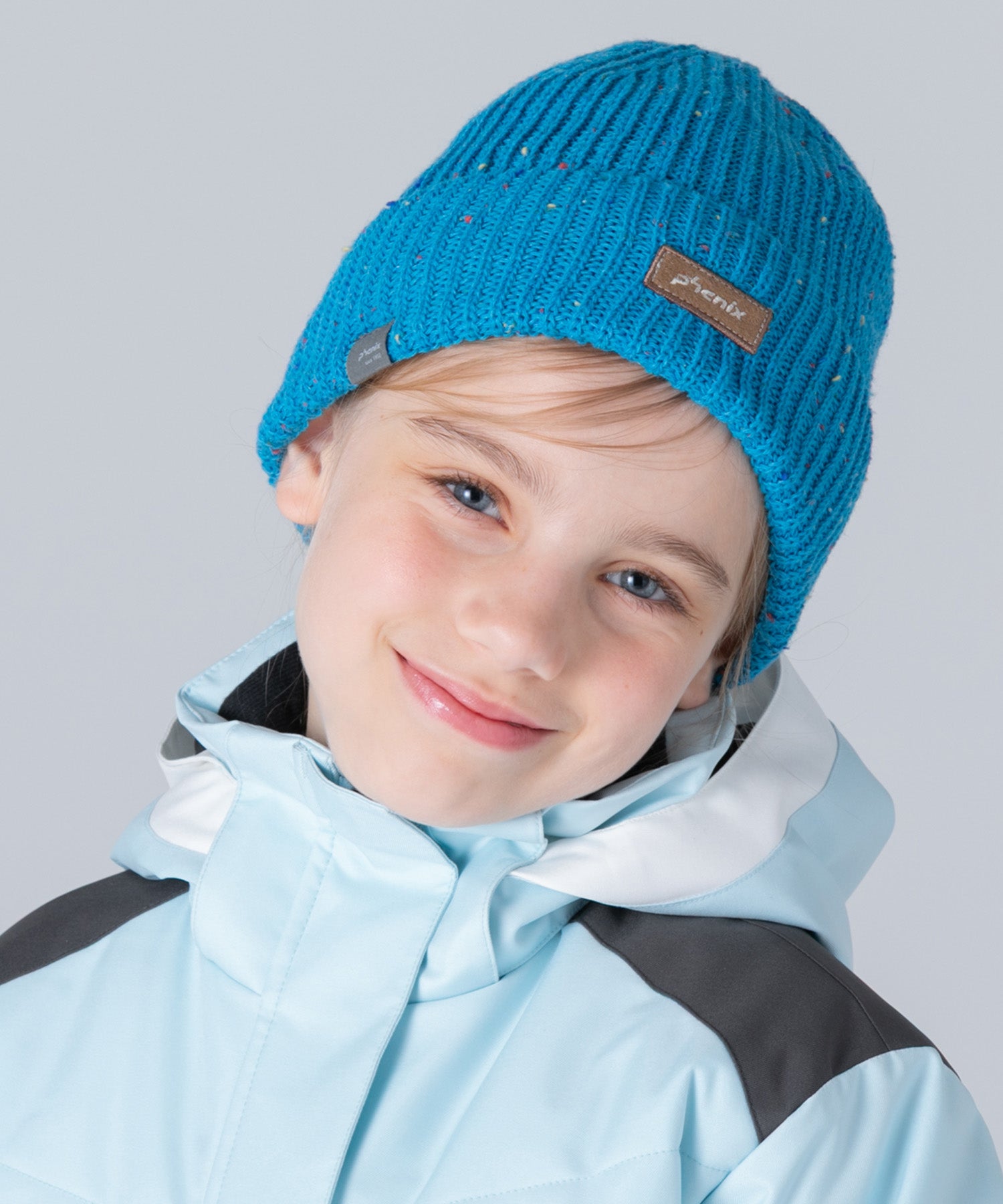 【KIDS/JUNIOR】Mix Nep Watch Hat ミックスネップニットハット /phenixスキーウェア 25AW