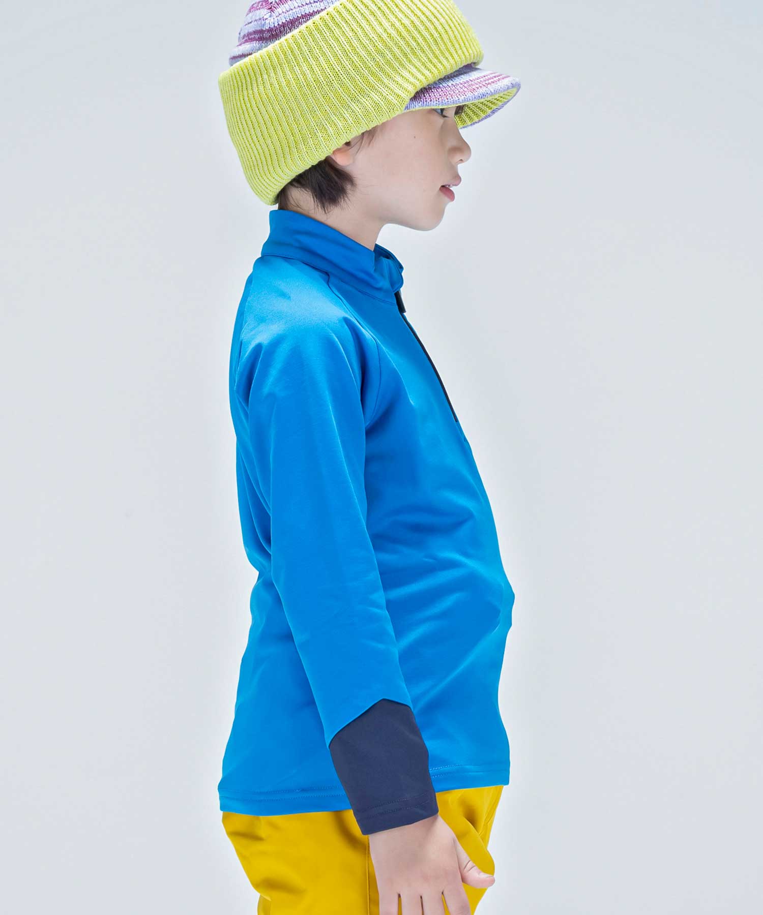 【KIDS/JUNIOR】子供用スキーウェア アンダーウェア インナーウェア Lightning Junior 1/2 Zip Tee / Jr /phenixスキーウェア 23AW