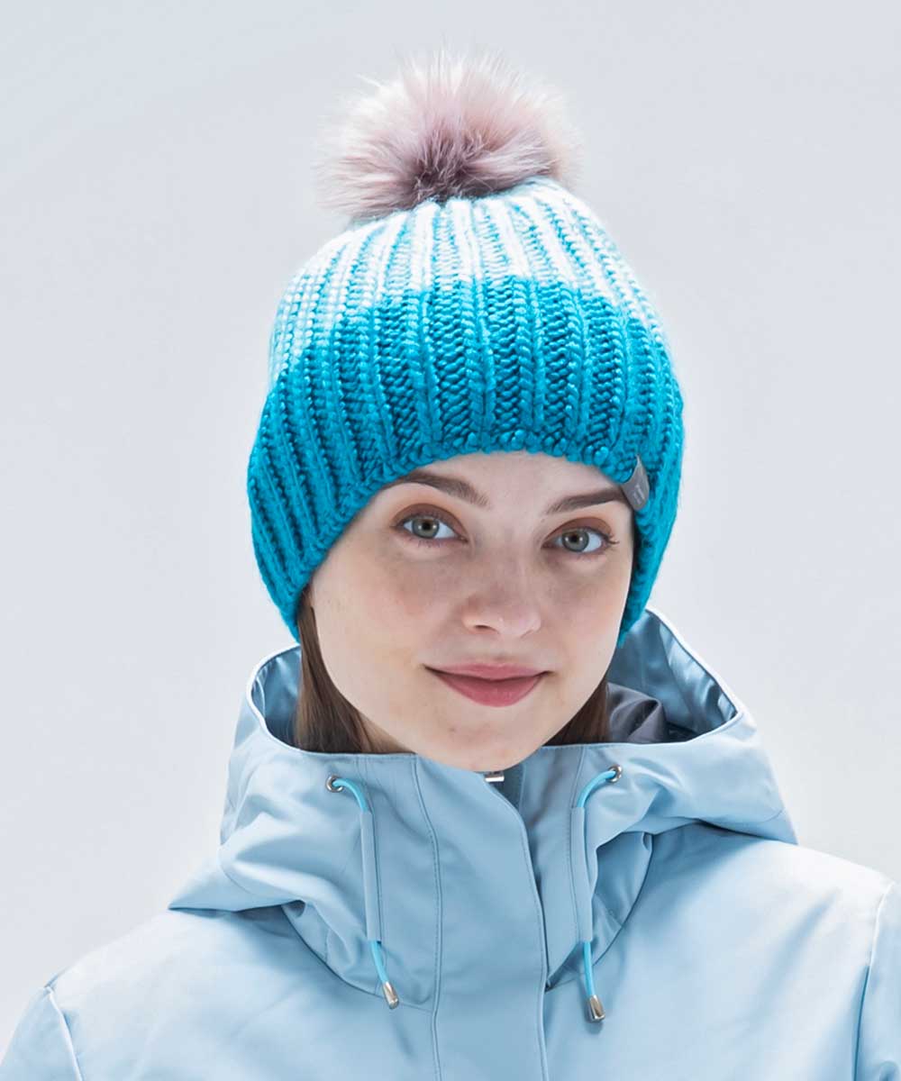 【WOMENS】スキーウェア ニットキャップ Time Travel Knit Hat / ACC /phenixスキーウェア 23AW